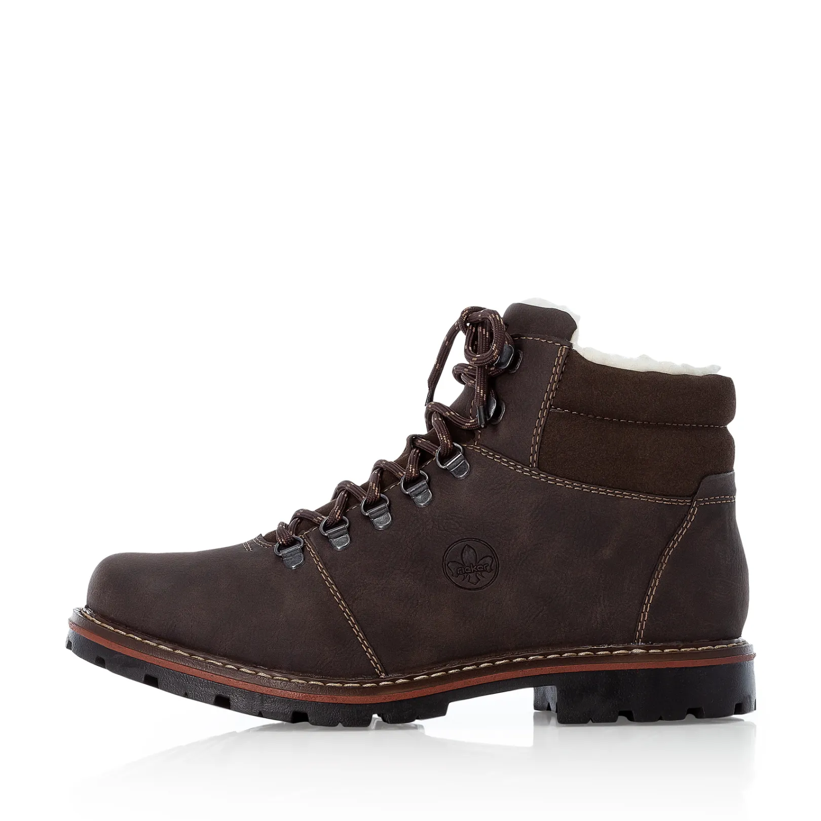 Rieker Boots<Herren Schnürstiefel tabak Braun