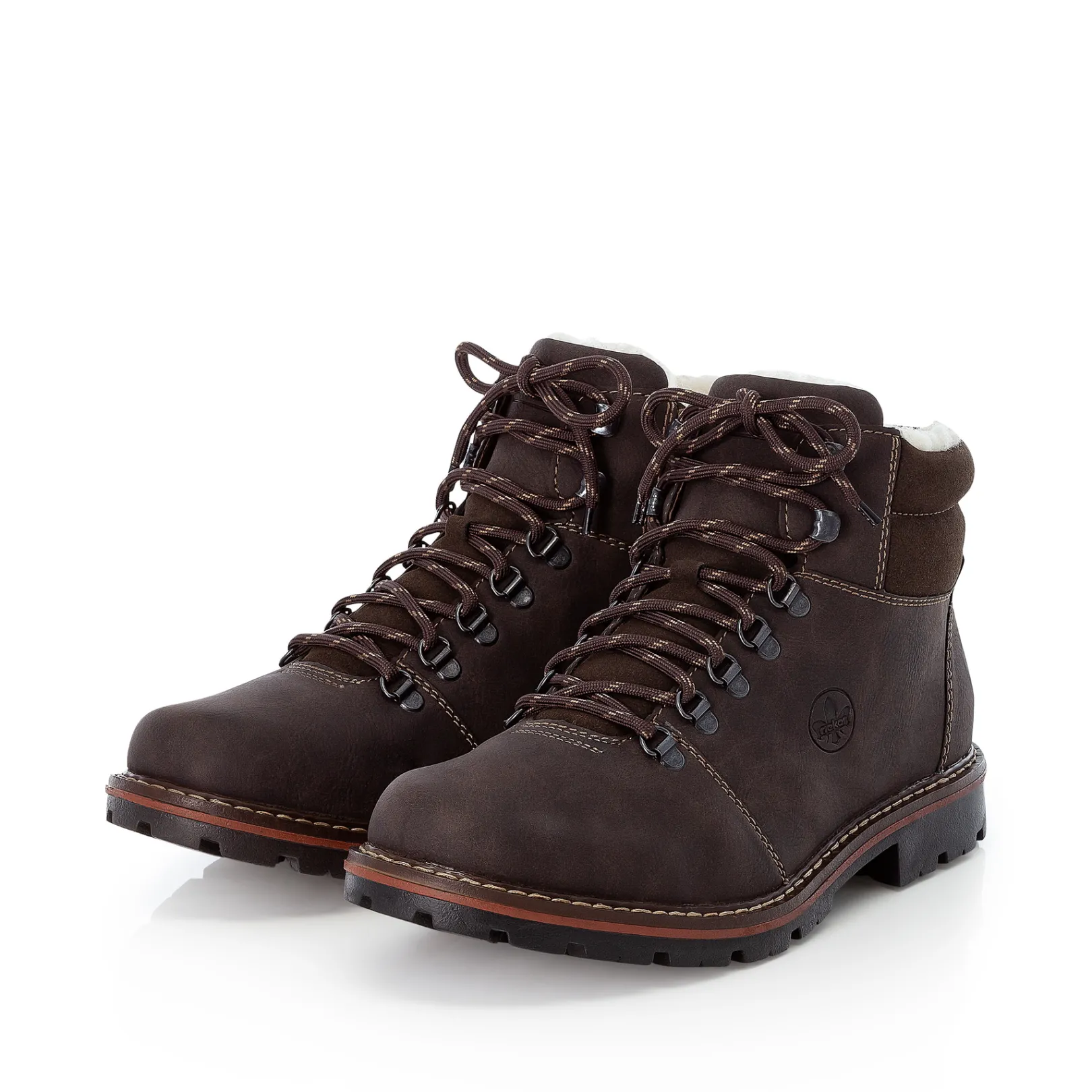 Rieker Boots<Herren Schnürstiefel tabak Braun