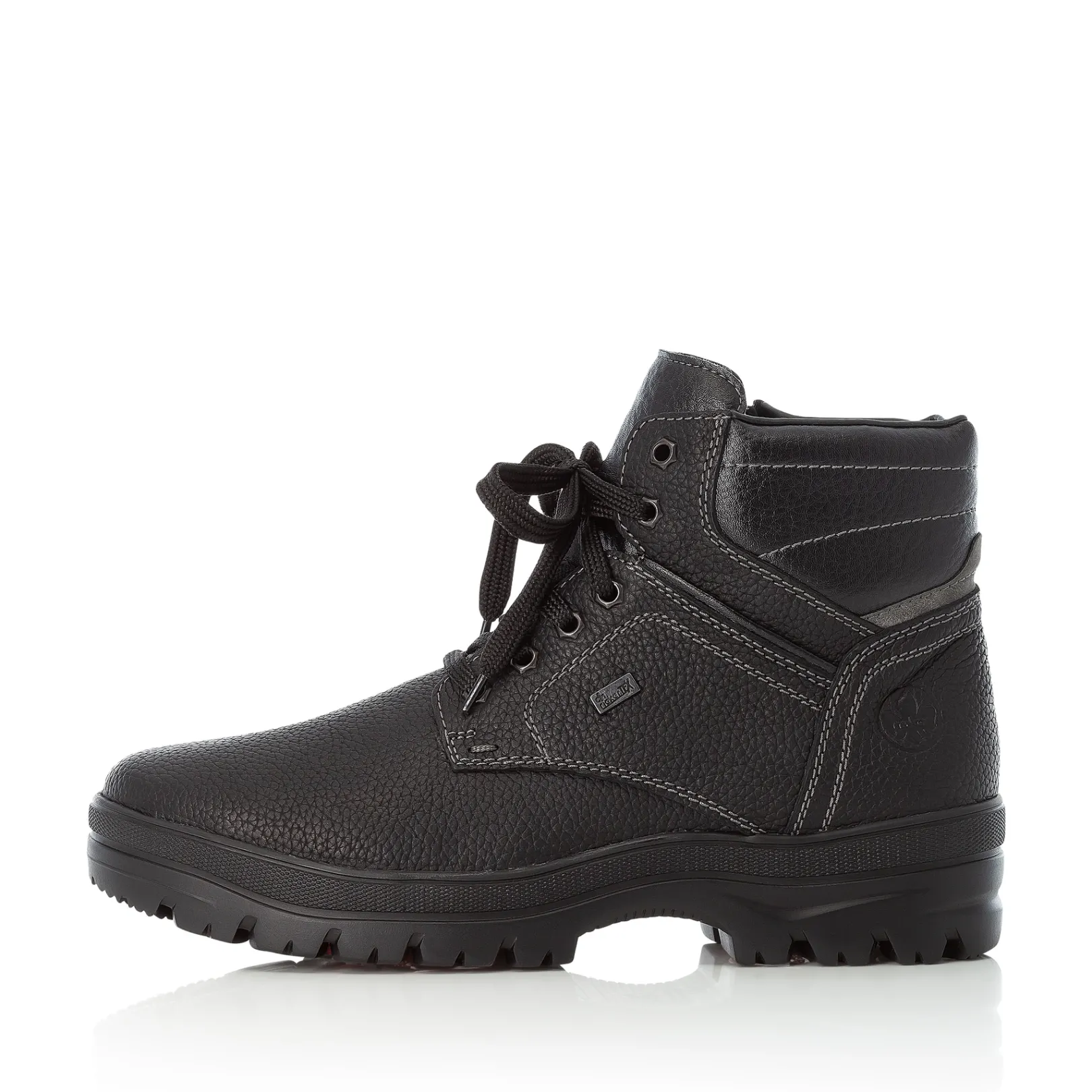 Rieker Boots<Herren Schnürstiefel tief Schwarz