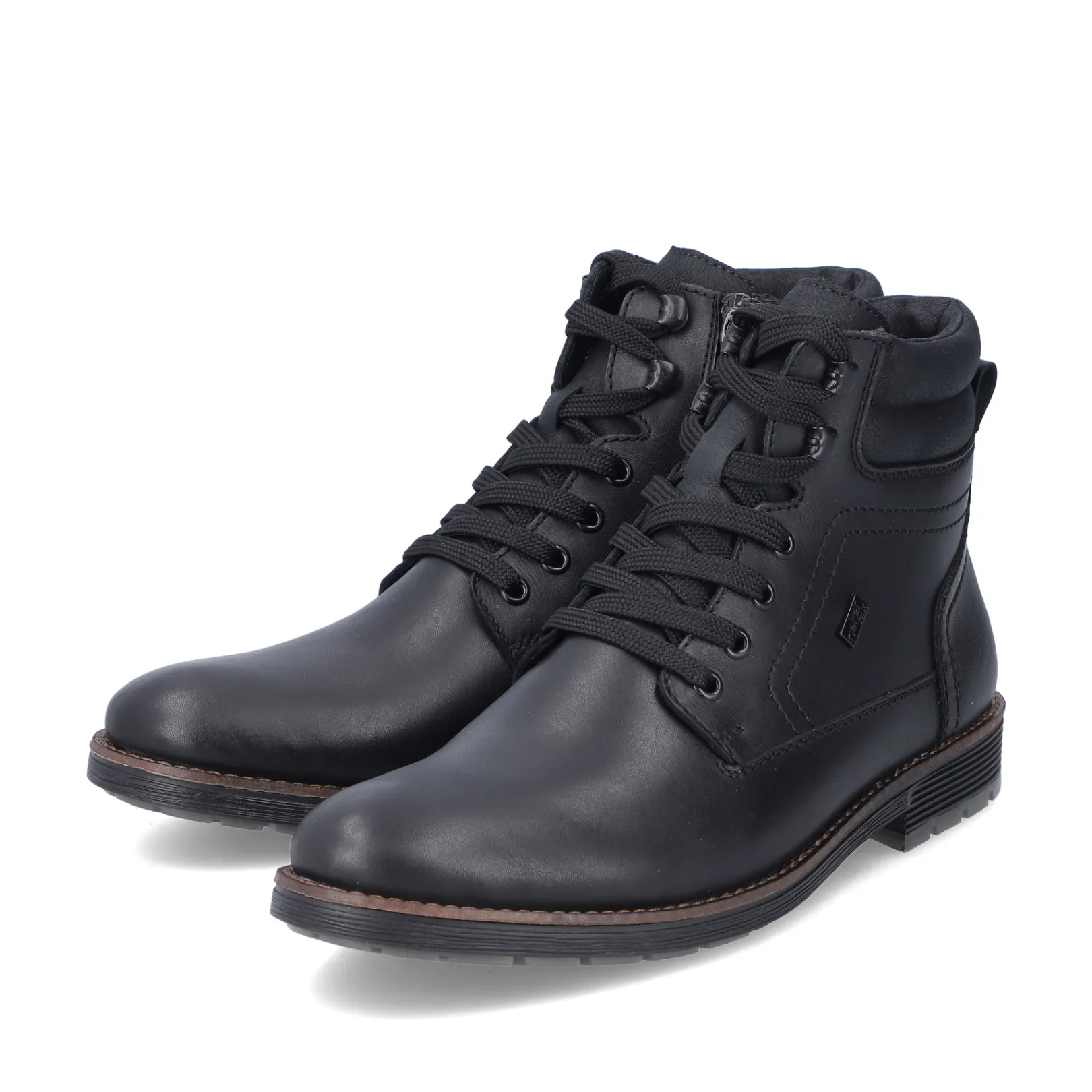 Rieker Boots<Herren Schnürstiefel urban Schwarz