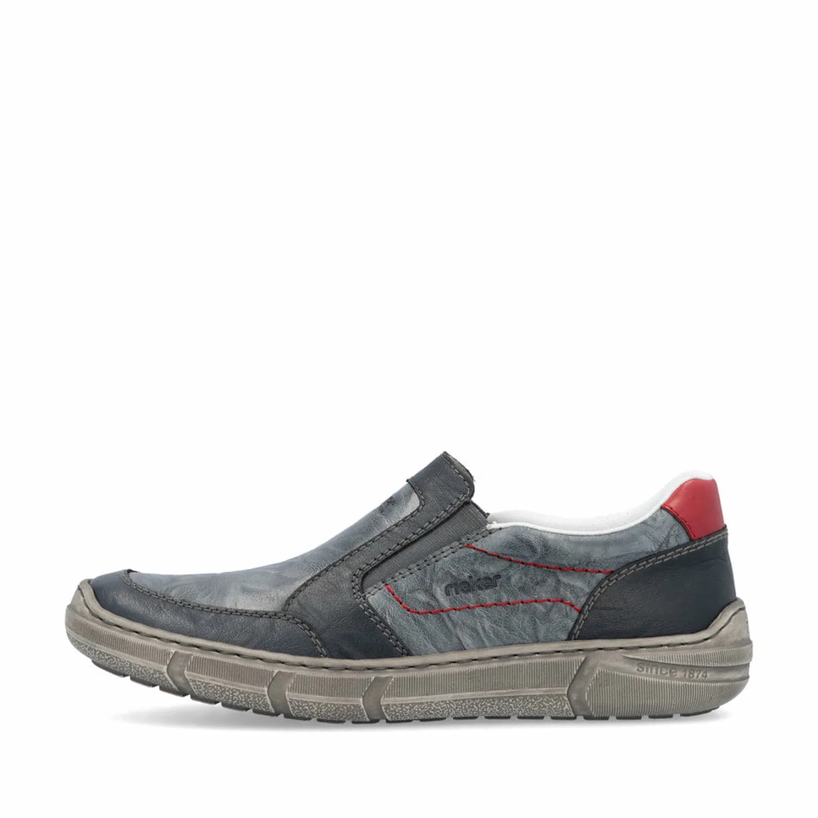 Rieker Halbschuhe & Slipper<Herren Slipper Blau