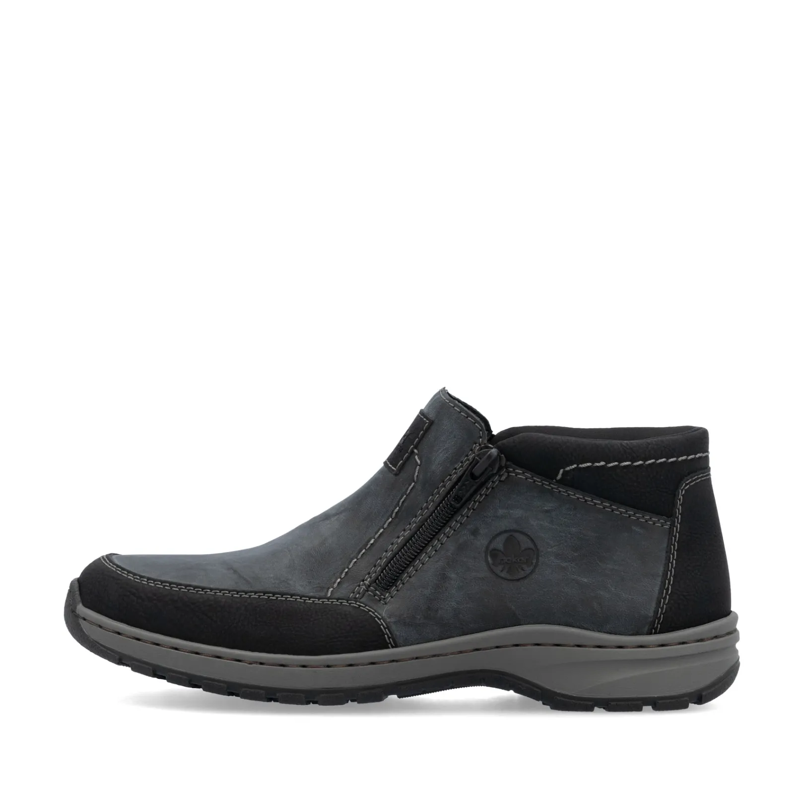 Rieker Halbschuhe & Slipper<Herren Slipper asphalt Grau