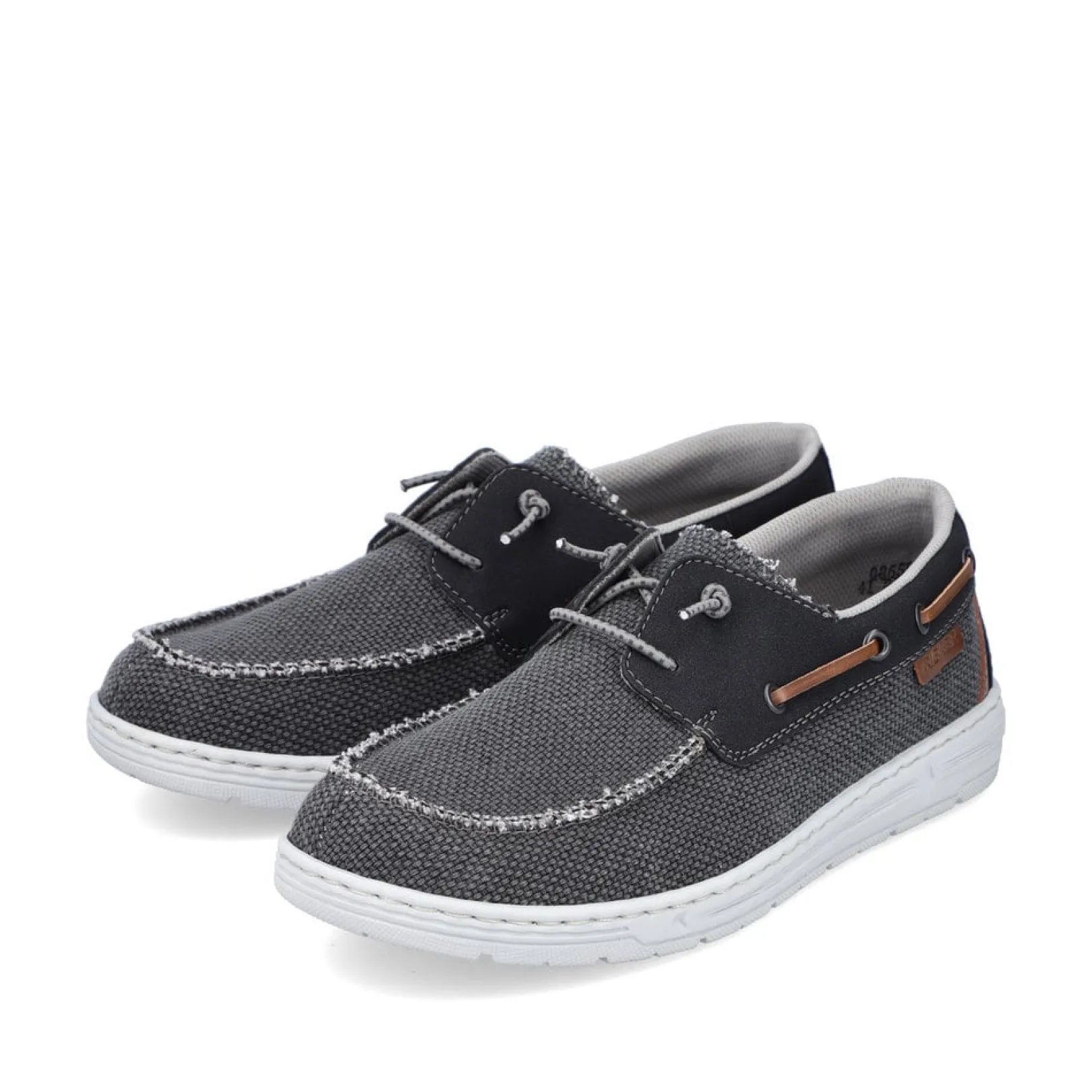 Rieker Halbschuhe & Slipper<Herren Slipper asphalt Schwarz