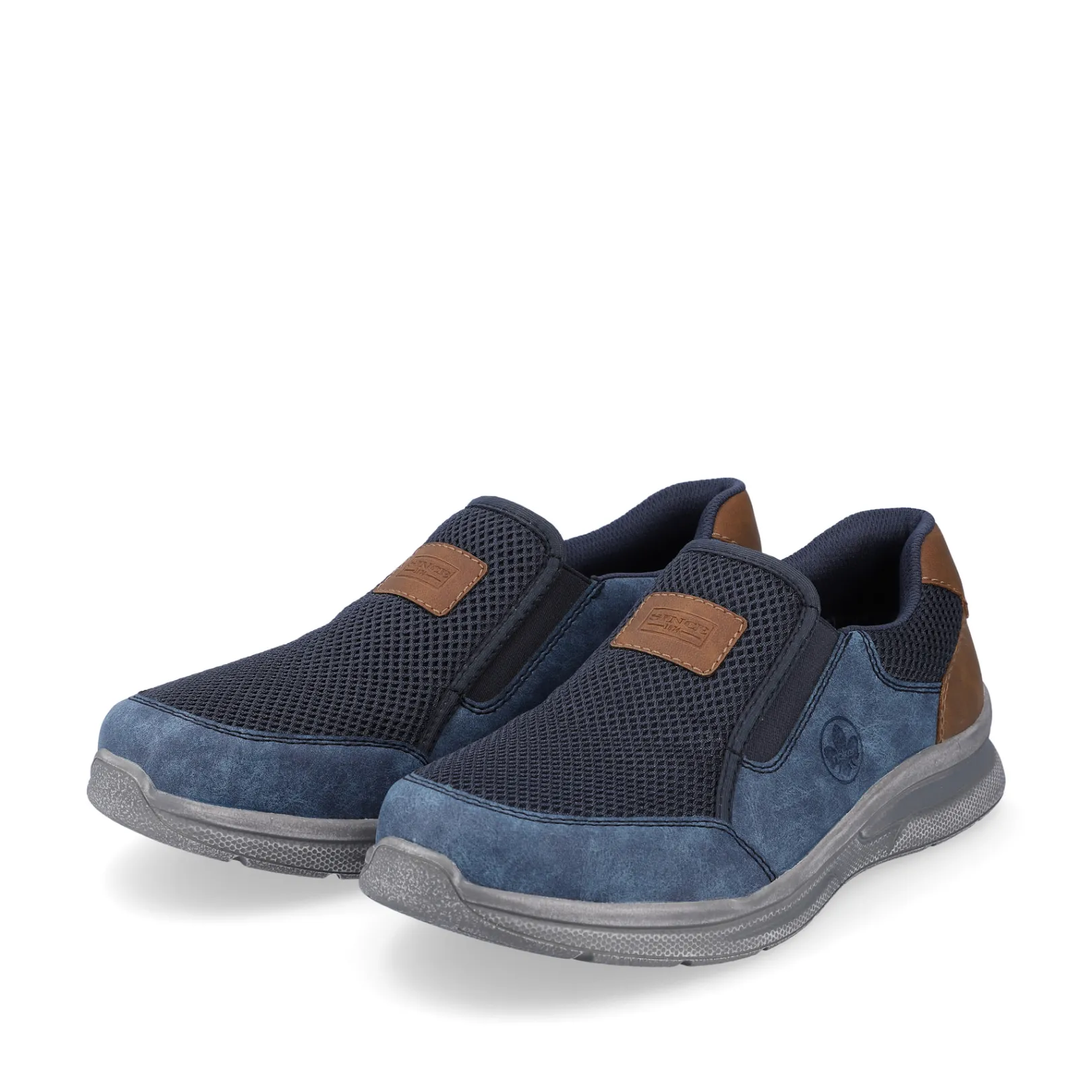 Rieker Halbschuhe & Slipper<Herren Slipper azur Blau