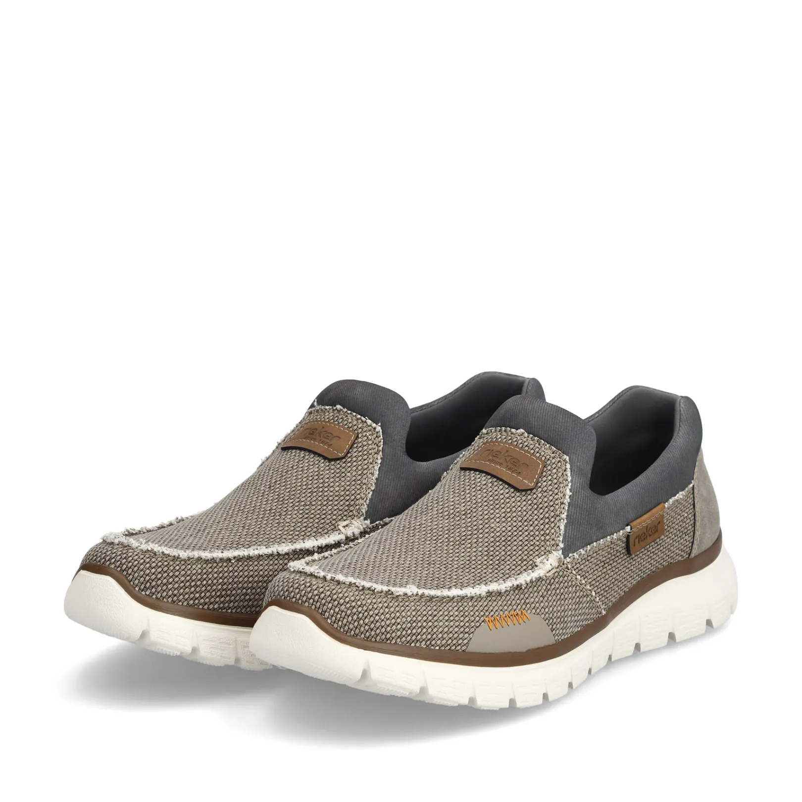 Rieker Halbschuhe & Slipper<Herren Slipper -grau Beige