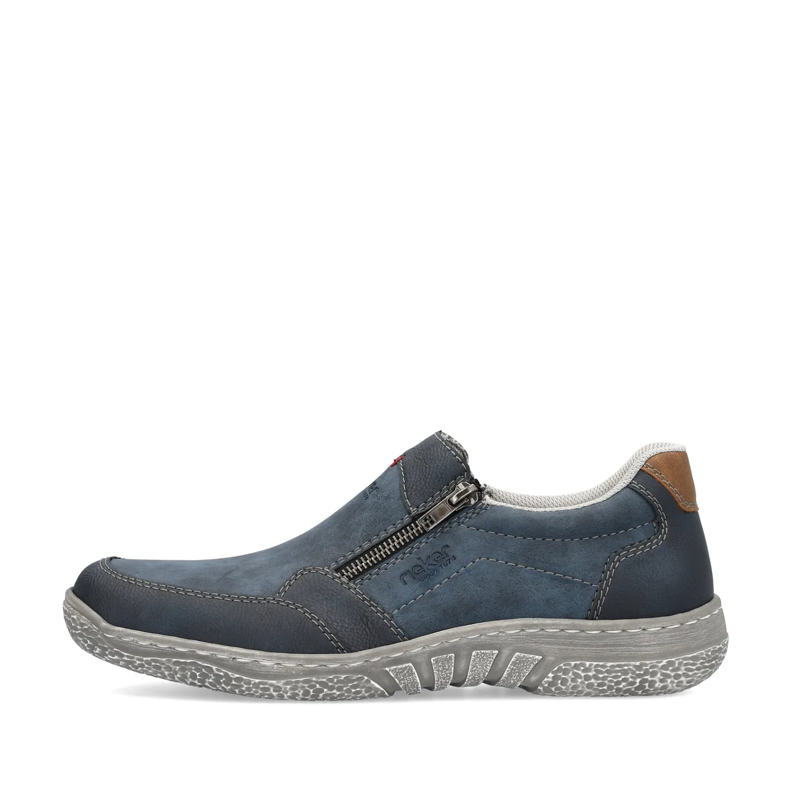 Rieker Halbschuhe & Slipper<Herren Slipper grau Blau