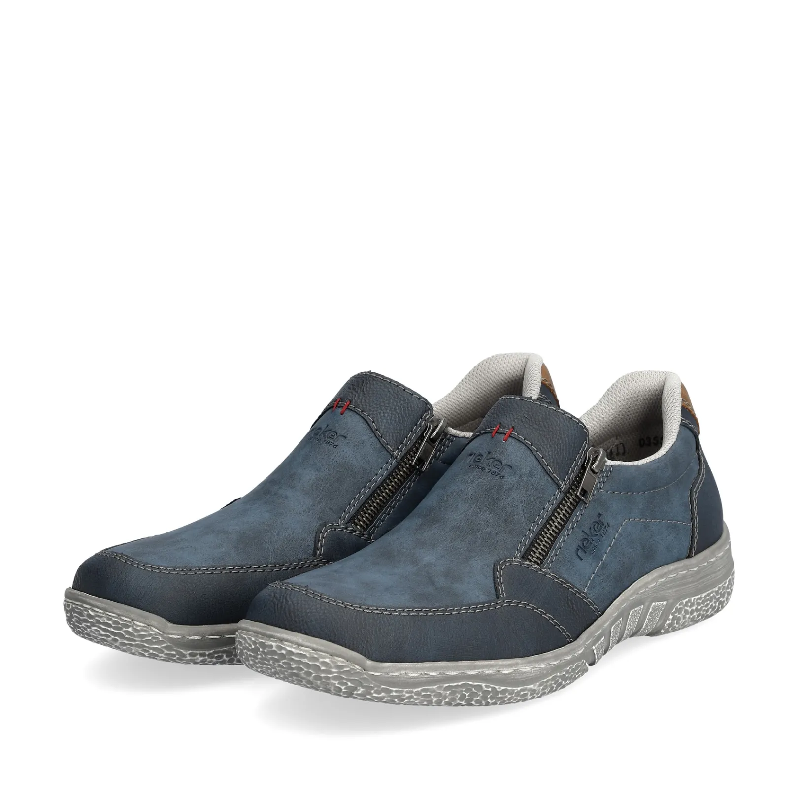 Rieker Halbschuhe & Slipper<Herren Slipper grau Blau