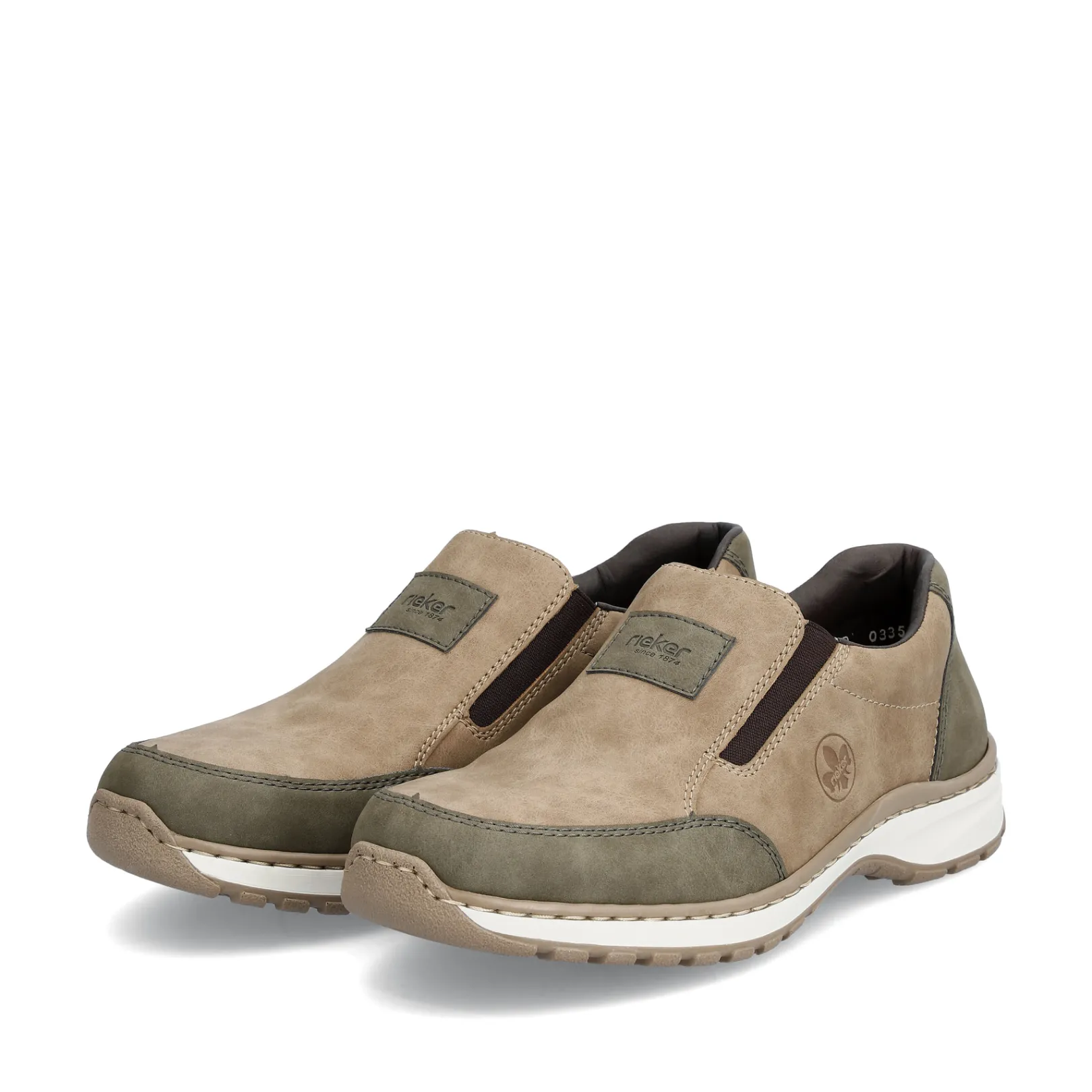 Rieker Halbschuhe & Slipper<Herren Slipper hell Beige