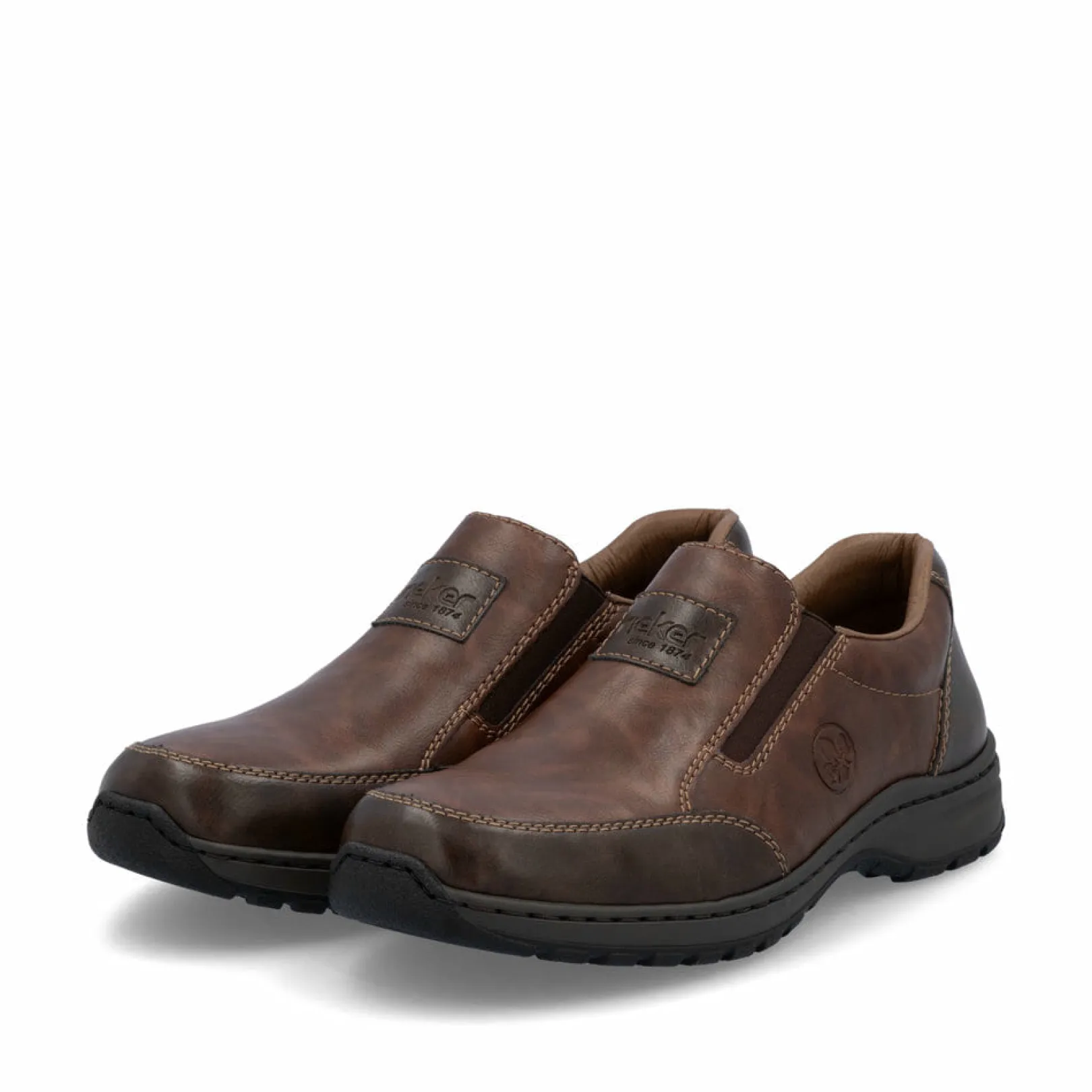 Rieker Halbschuhe & Slipper<Herren Slipper kastanien Braun