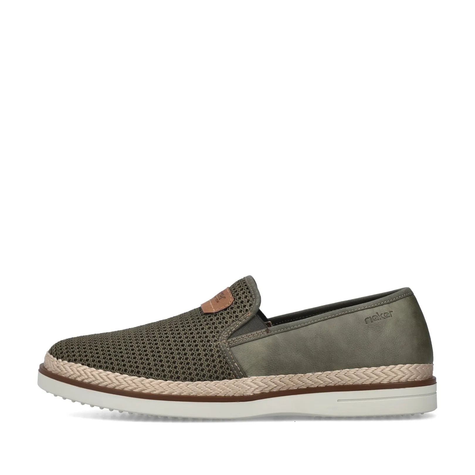 Rieker Halbschuhe & Slipper<Herren Slipper khaki- Grün