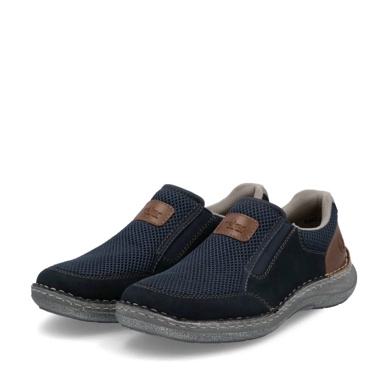 Rieker Halbschuhe & Slipper<Herren Slipper marine Blau