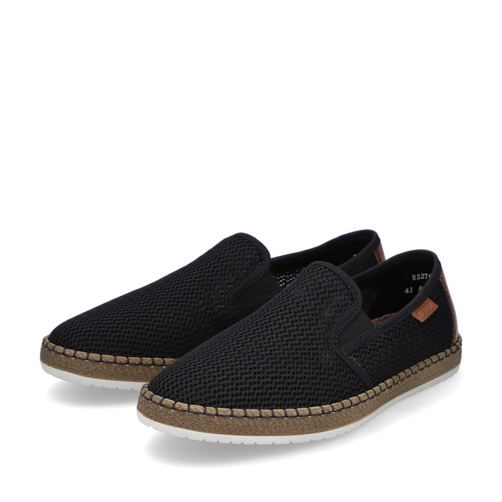 Rieker Halbschuhe & Slipper<Herren Slipper nacht Schwarz