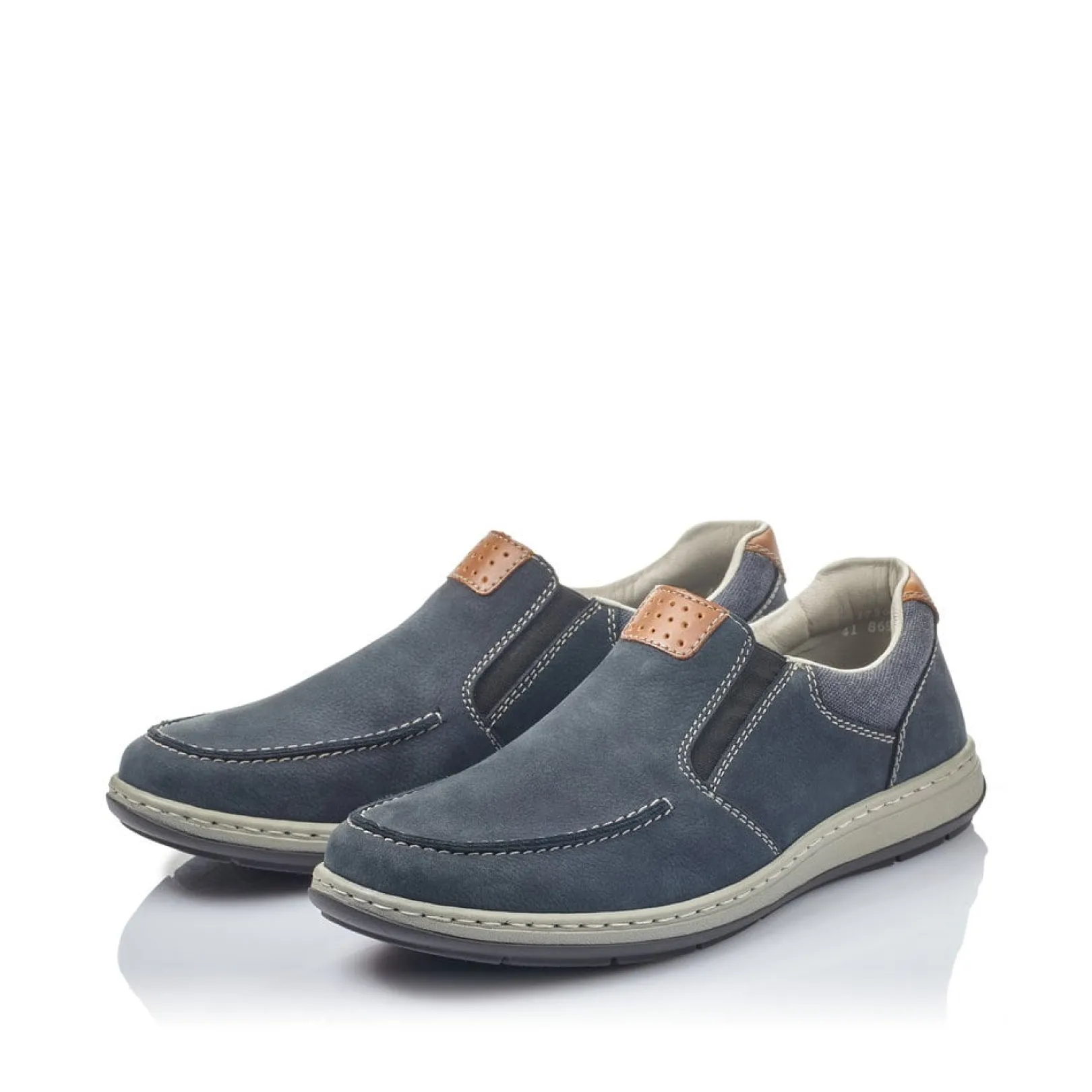 Rieker Halbschuhe & Slipper<Herren Slipper ozean Blau