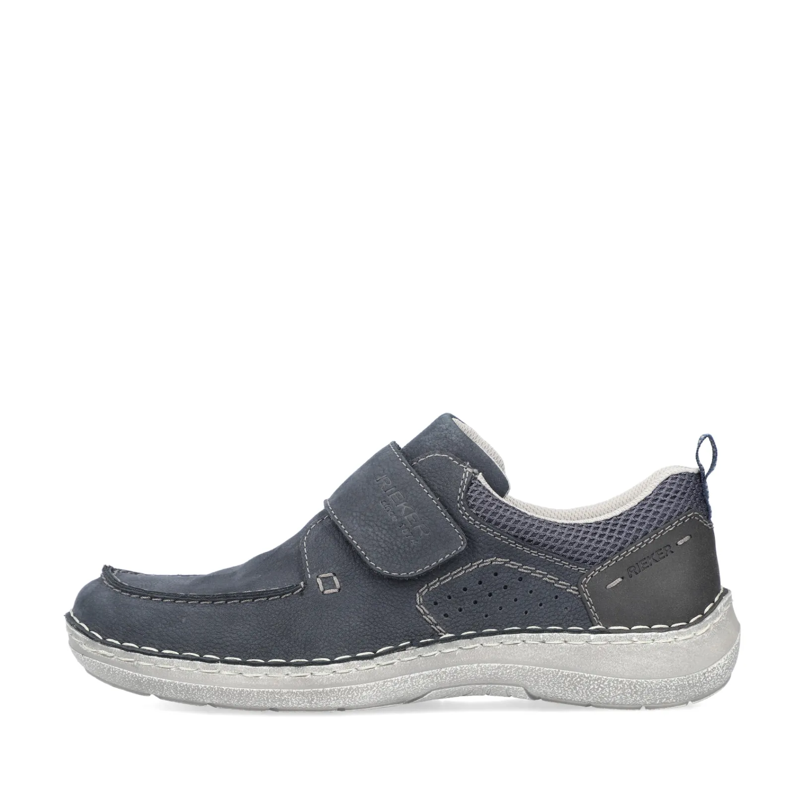 Rieker Halbschuhe & Slipper<Herren Slipper schiefer Blau