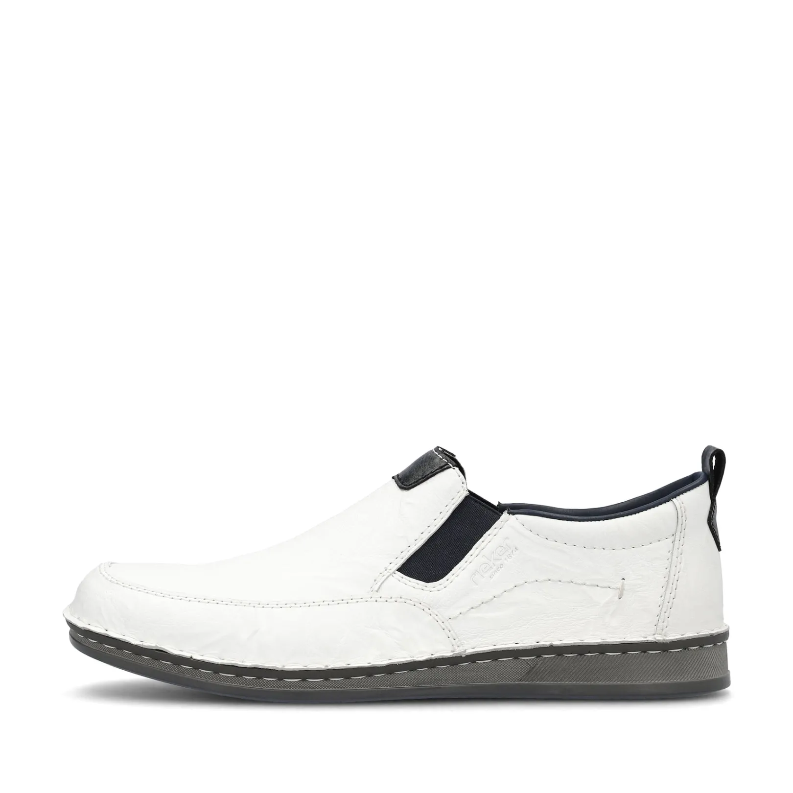 Rieker Halbschuhe & Slipper<Herren Slipper schnee Weiss