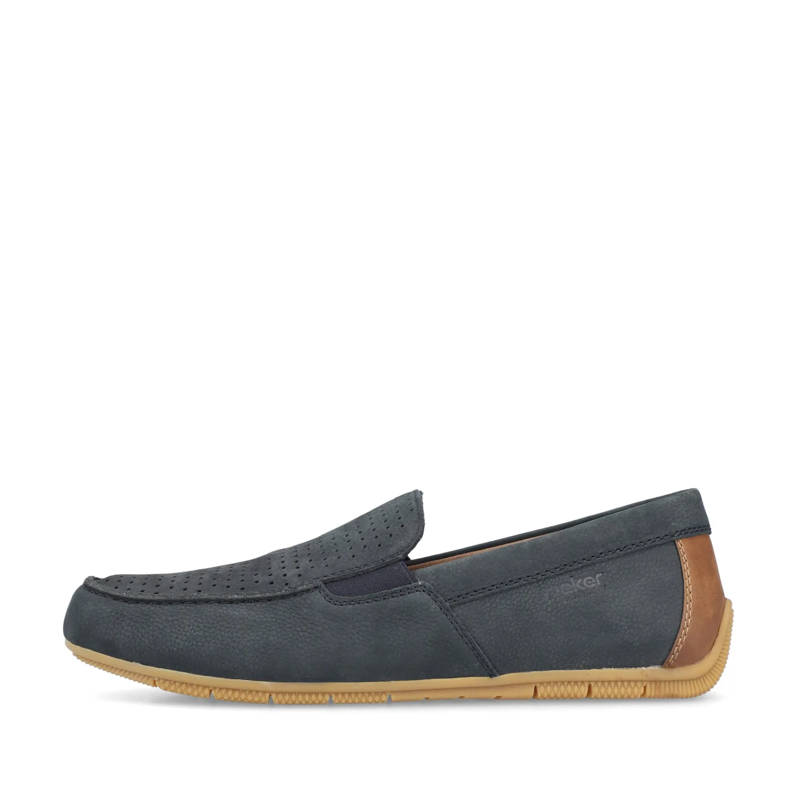 Rieker Halbschuhe & Slipper<Herren Slipper stahl Blau