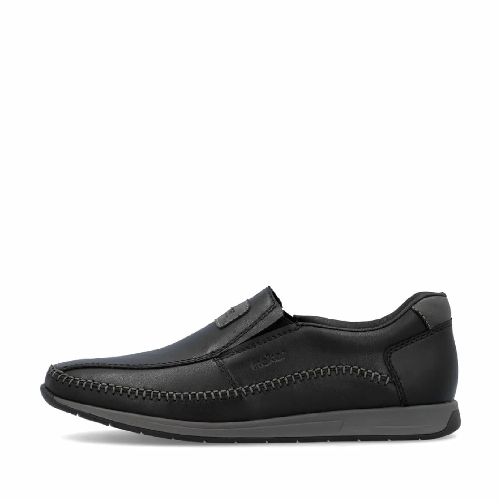 Rieker Halbschuhe & Slipper<Herren Slipper tief Schwarz