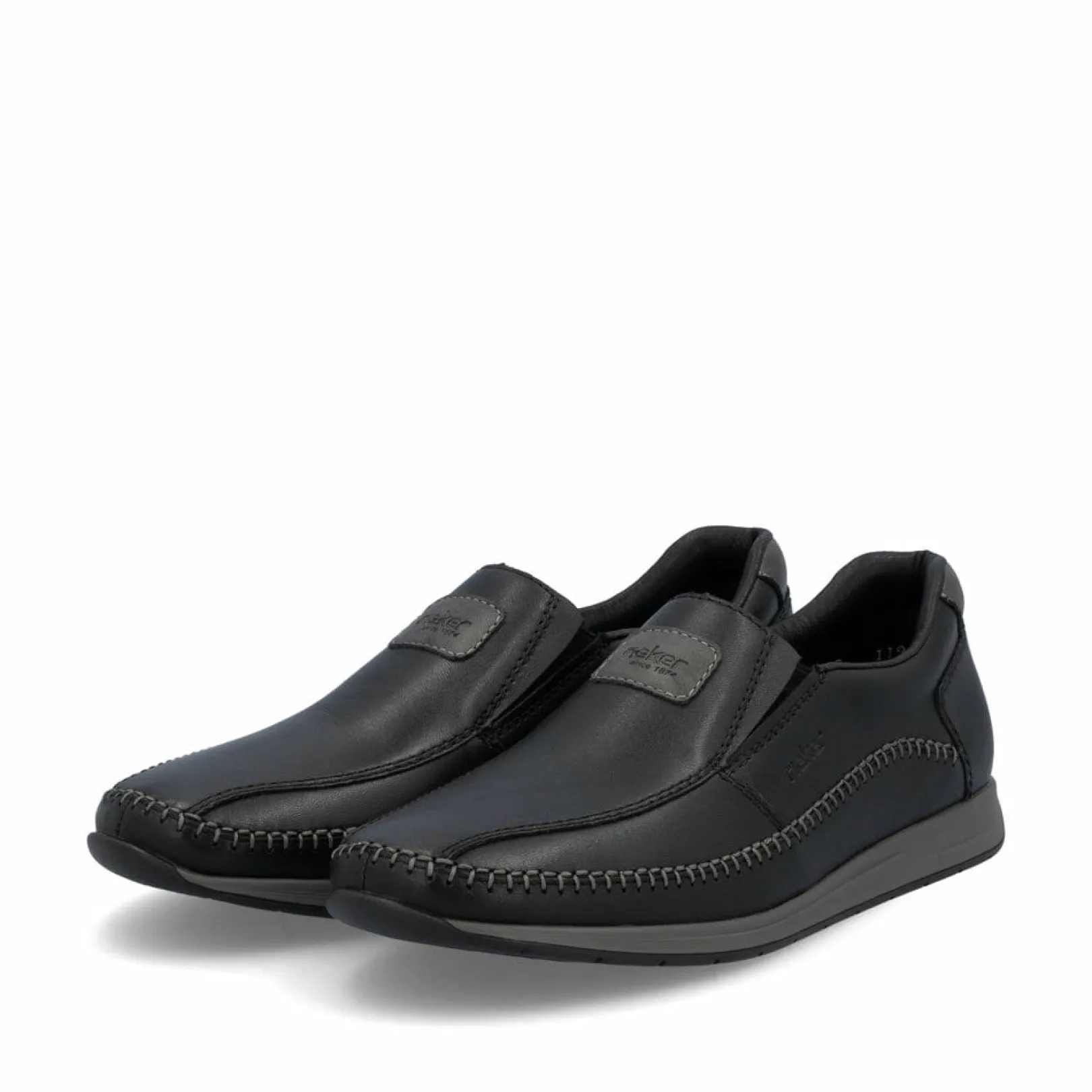 Rieker Halbschuhe & Slipper<Herren Slipper tief Schwarz