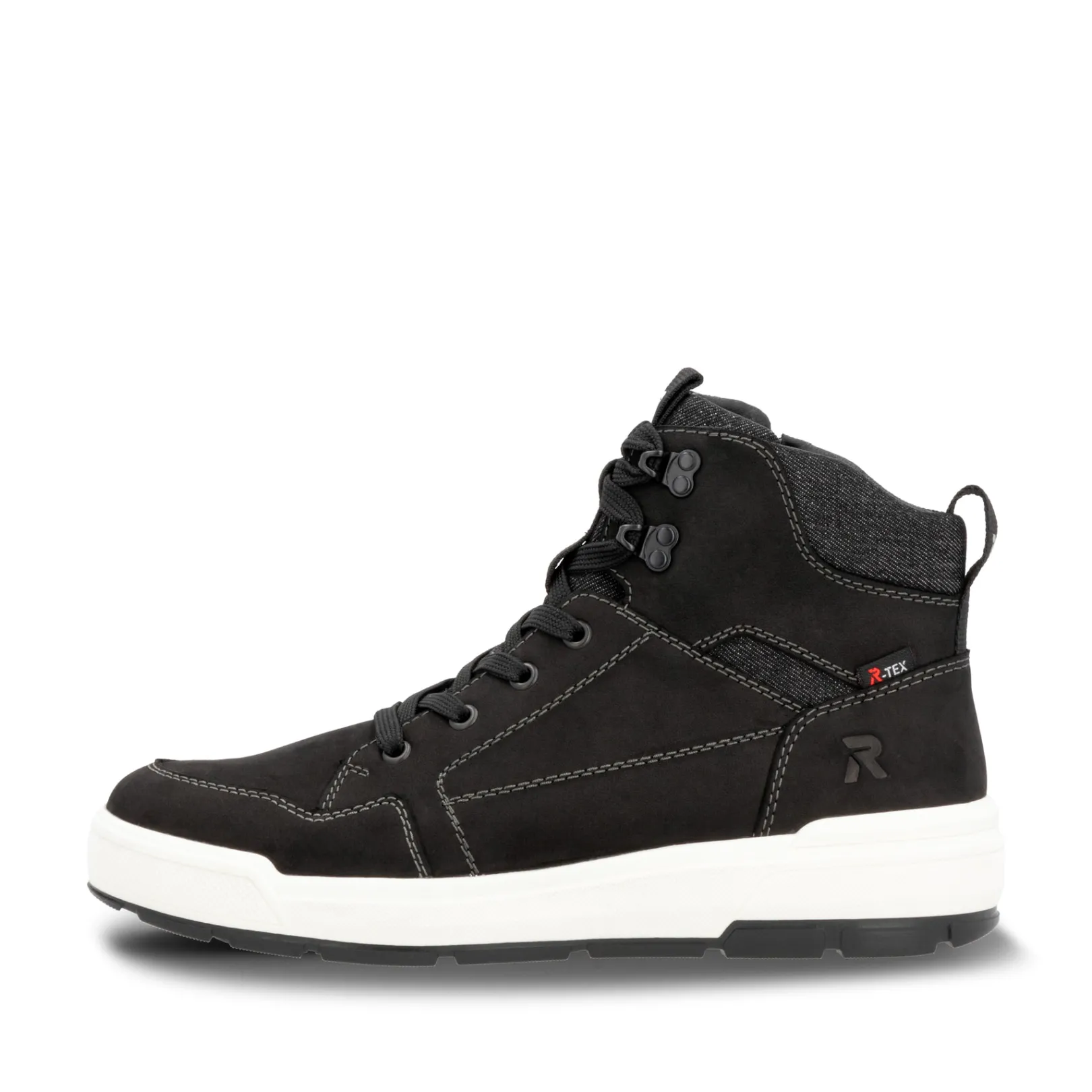 Rieker Sneaker<Herren Sneaker High asphalt Schwarz