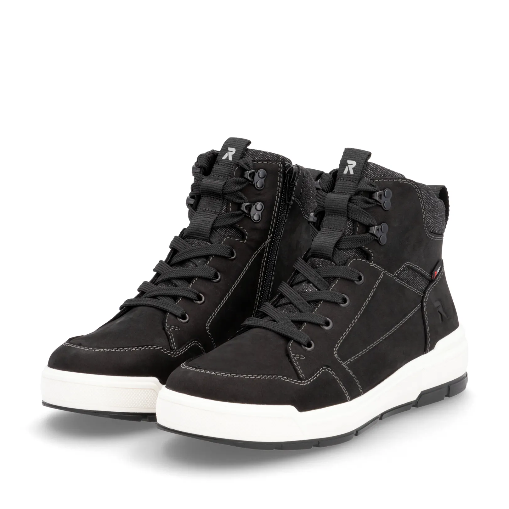 Rieker Sneaker<Herren Sneaker High asphalt Schwarz