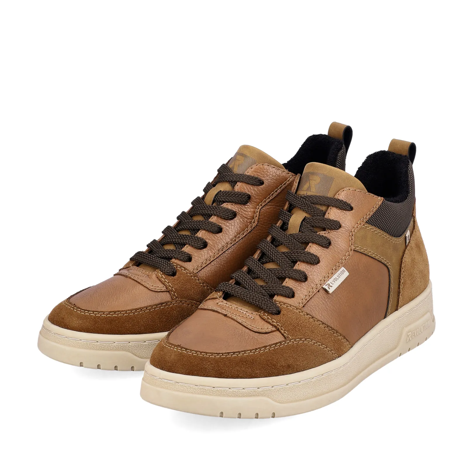 Rieker Sneaker<Herren Sneaker High caramel brown Braun