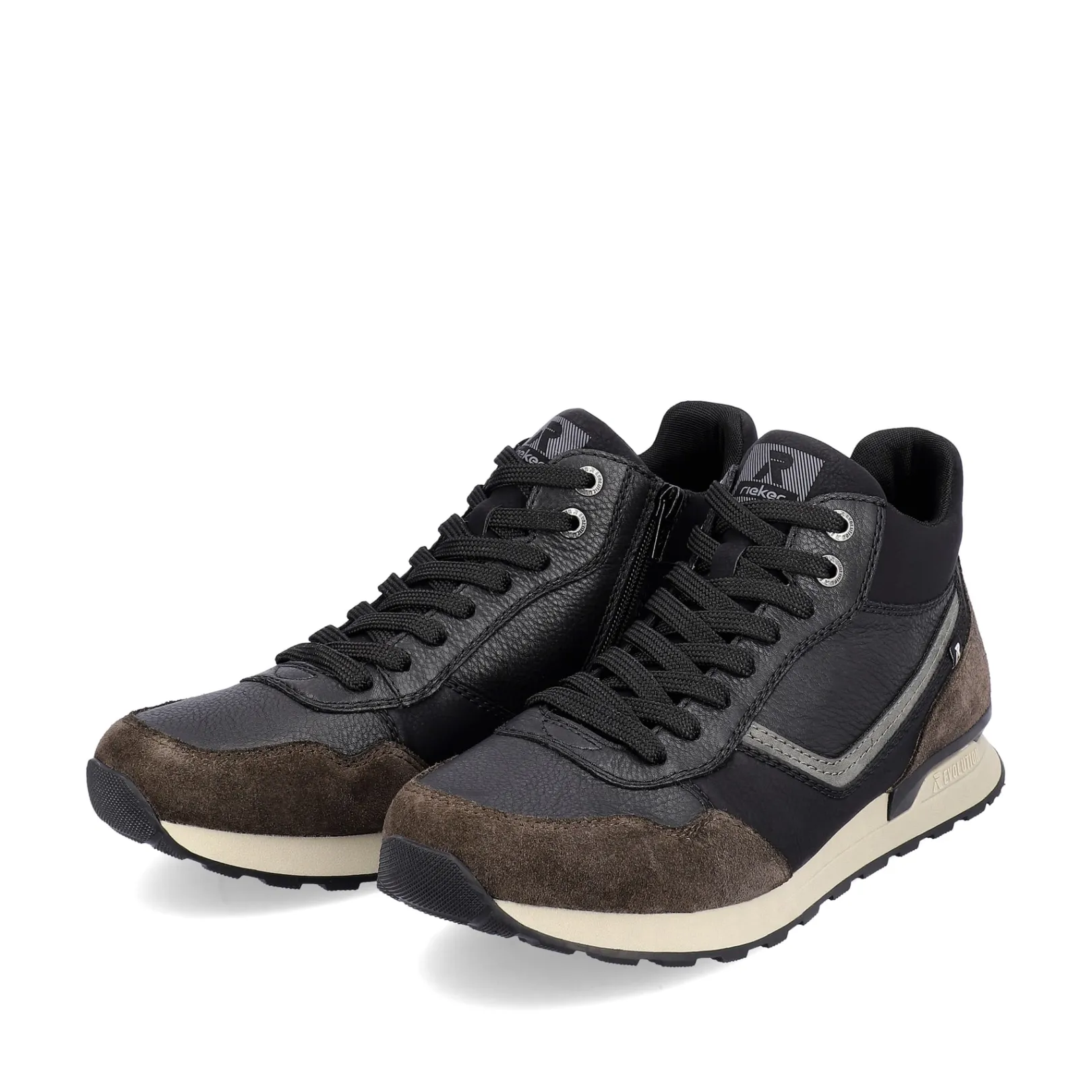 Rieker Sneaker<Herren Sneaker High shadow Schwarz