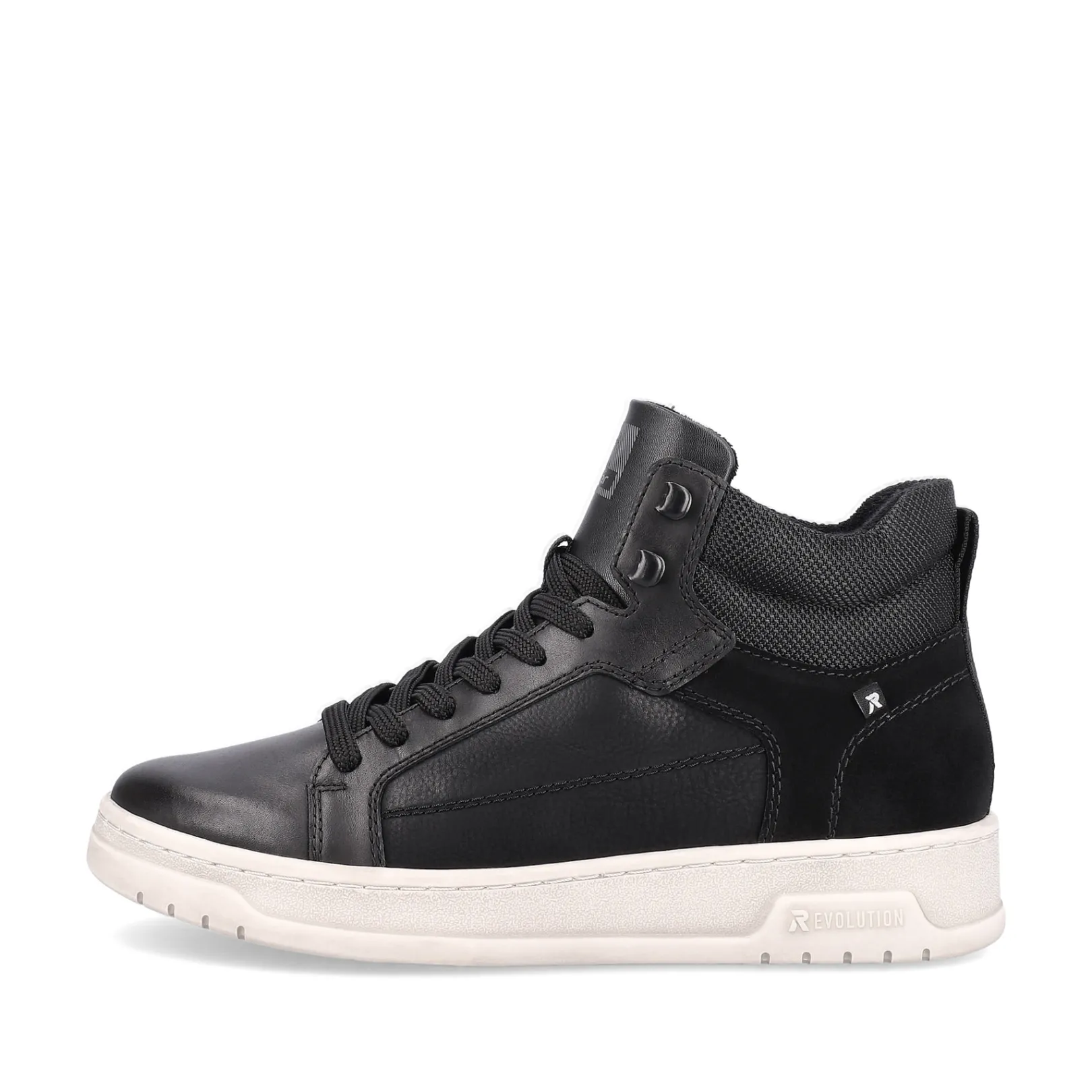 Rieker Sneaker<Herren Sneaker High steel black Schwarz