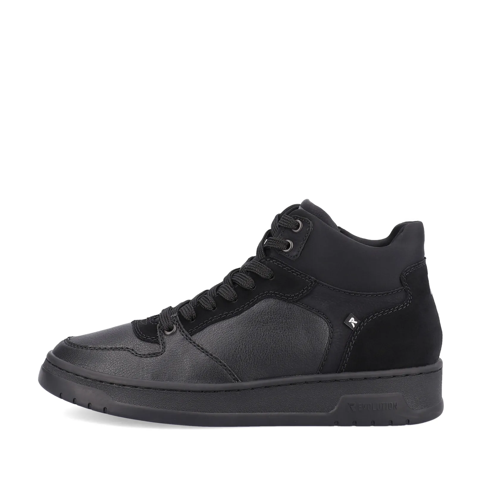 Rieker Sneaker<Herren Sneaker High steel black Schwarz