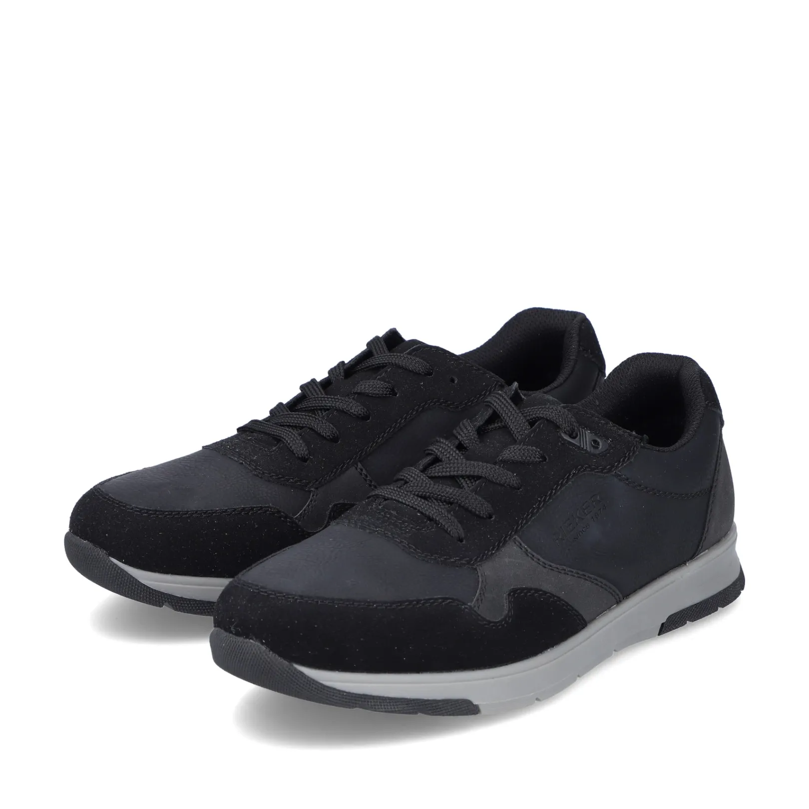 Rieker Sneaker<Herren Sneaker Low asphalt Schwarz