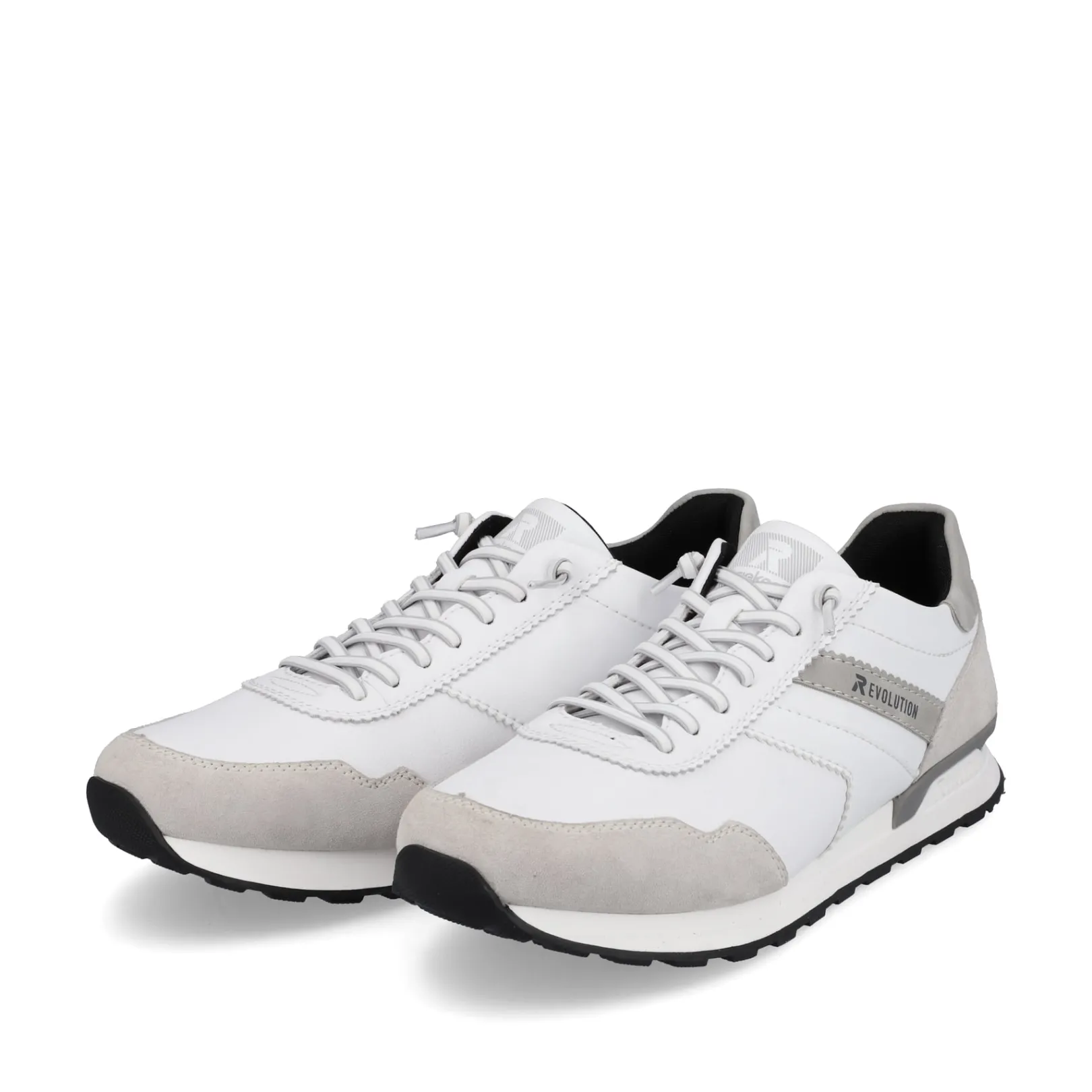 Rieker Sneaker<Herren Sneaker Low brilliant-white graphite-grey Weiss