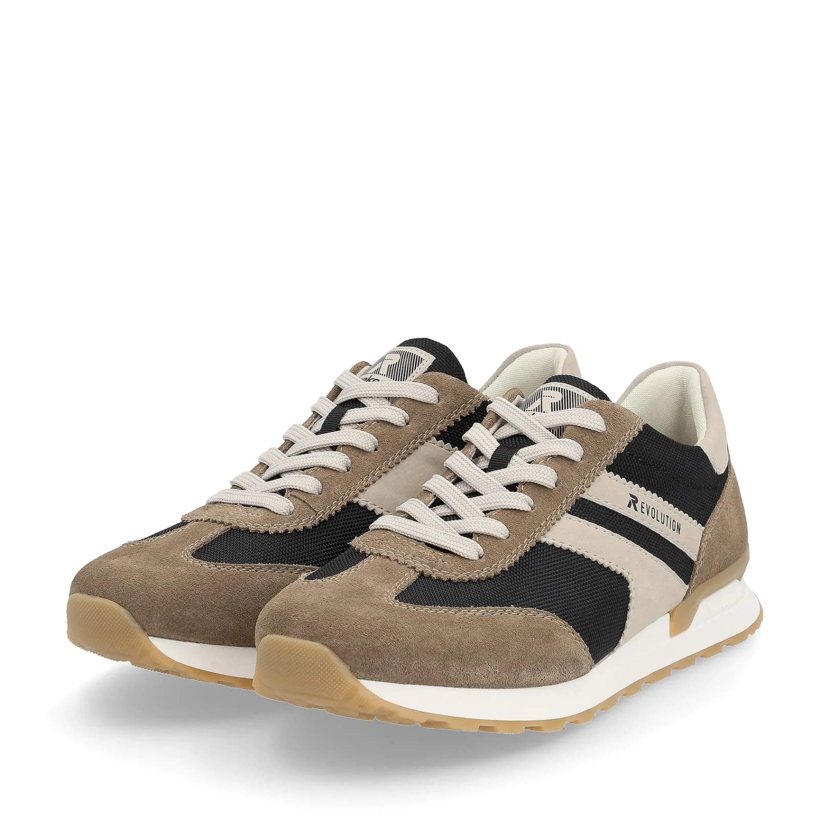 Rieker Sneaker<Herren Sneaker Low cinnamon black Braun