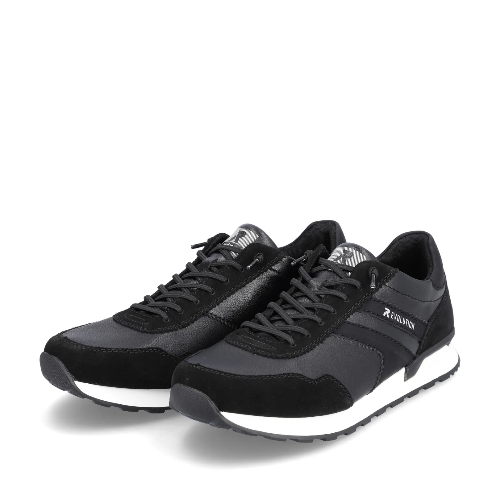 Rieker Sneaker<Herren Sneaker Low diamond black Schwarz