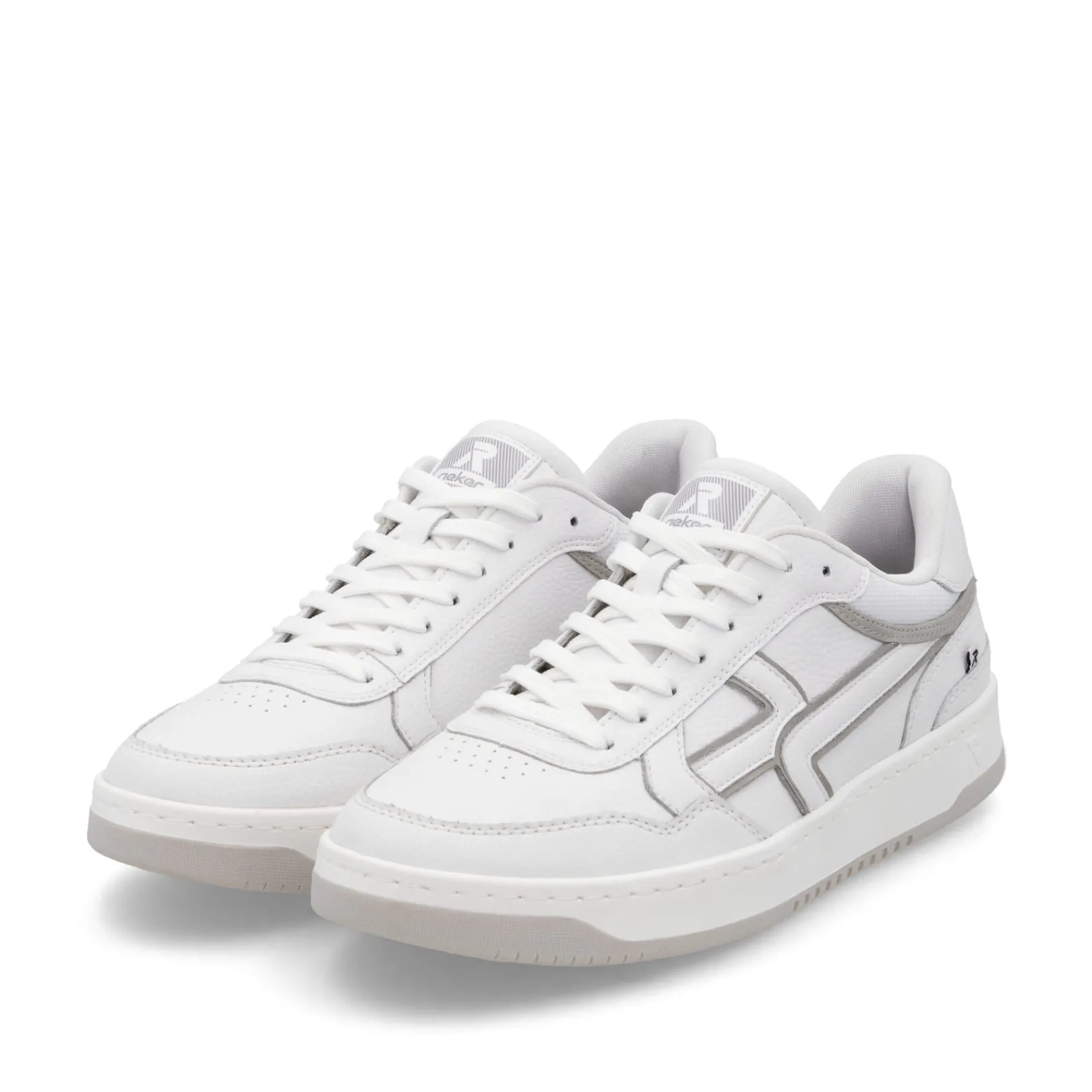 Rieker Sneaker<Herren Sneaker Low frostweiß-grau Weiss