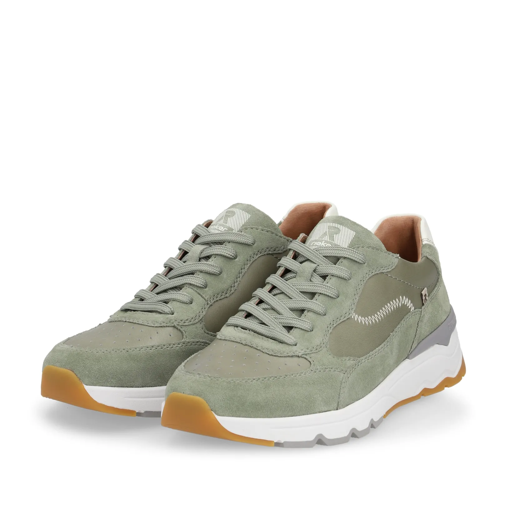 Rieker Sneaker<Herren Sneaker Low khaki Grün