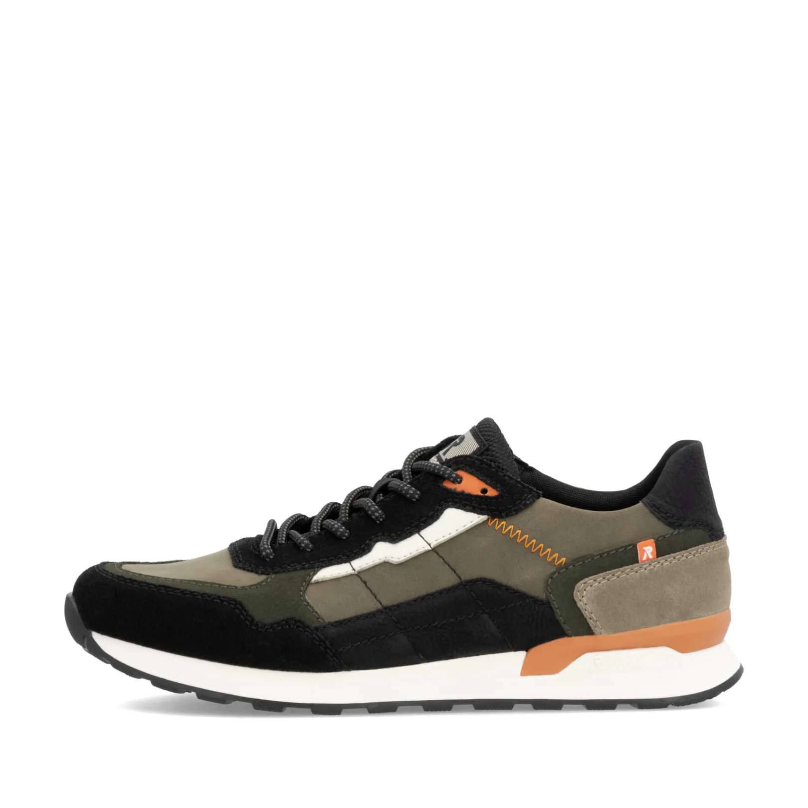 Rieker Sneaker<Herren Sneaker Low khaki-schwarz Grün