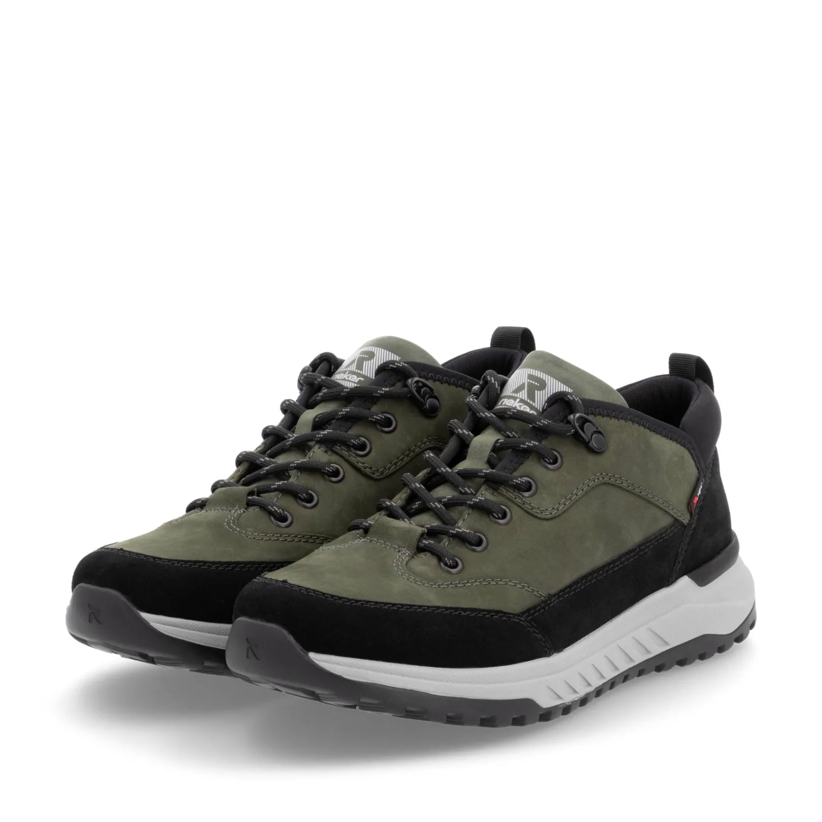 Rieker Sneaker<Herren Sneaker Low khaki-schwarz Grün