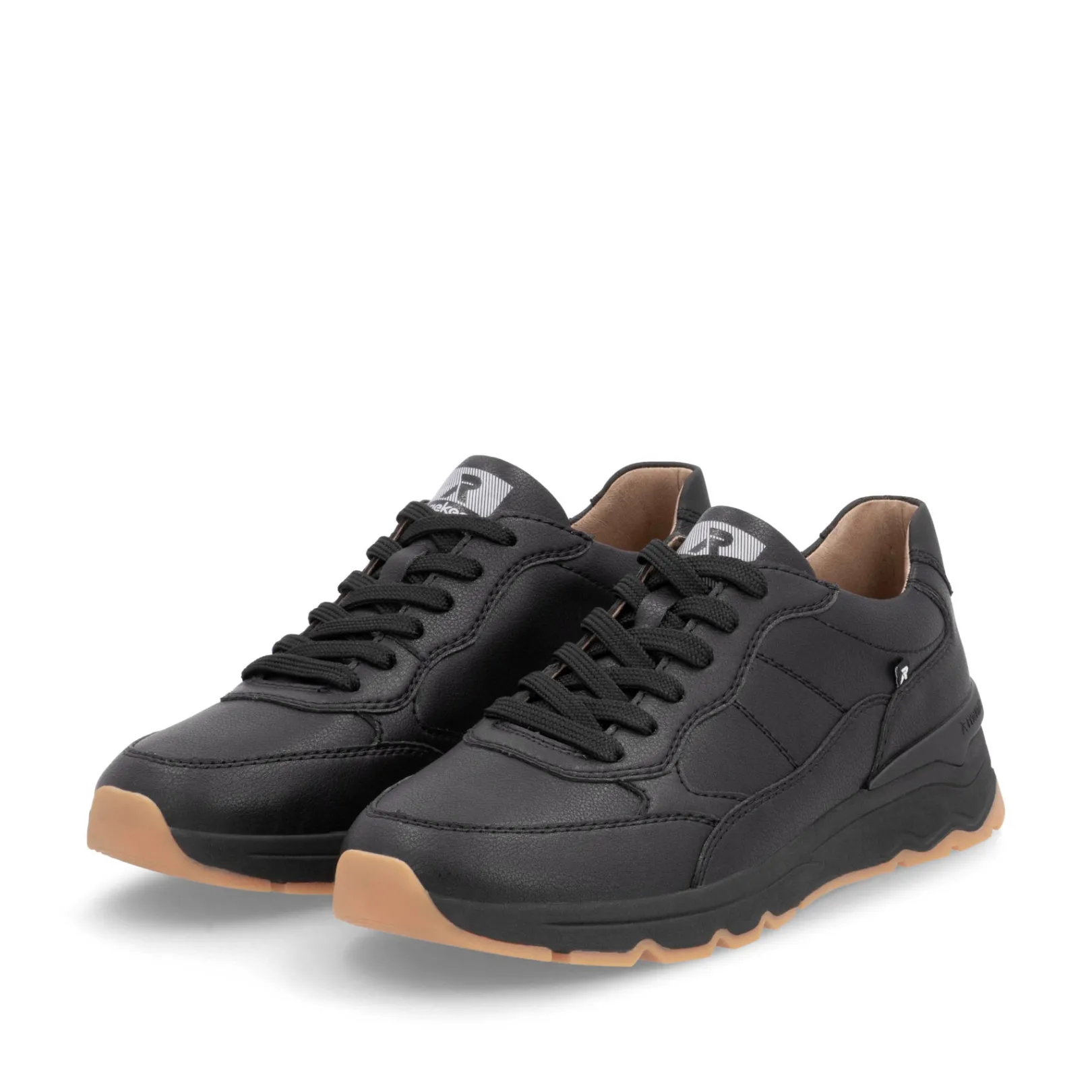 Rieker Sneaker<Herren Sneaker Low matt Schwarz