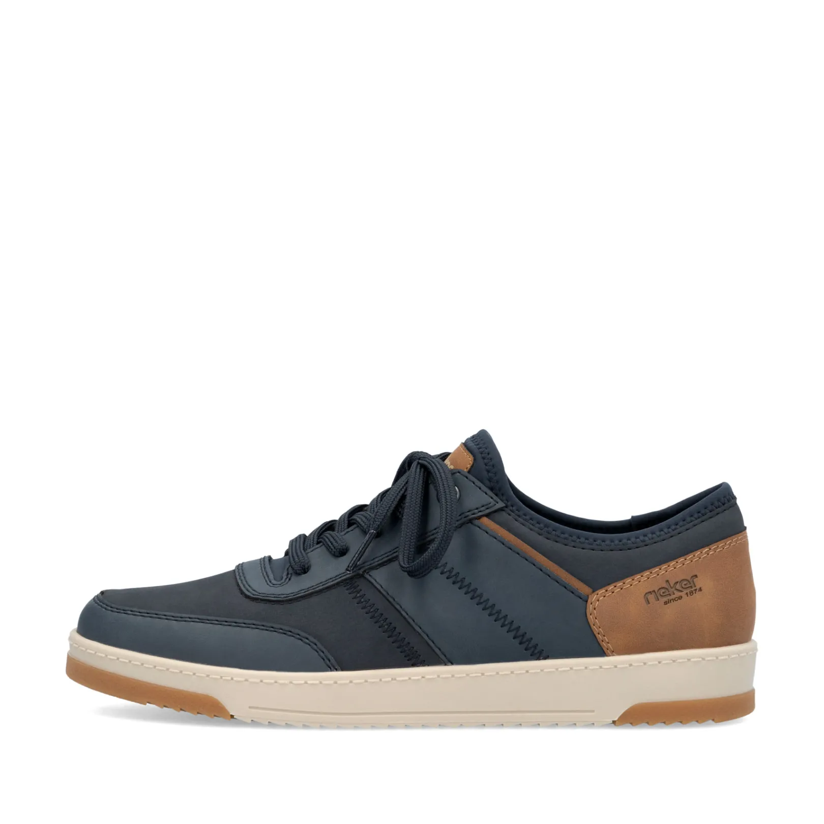 Rieker Sneaker<Herren Sneaker Low pazifik-nougatbraun Blau