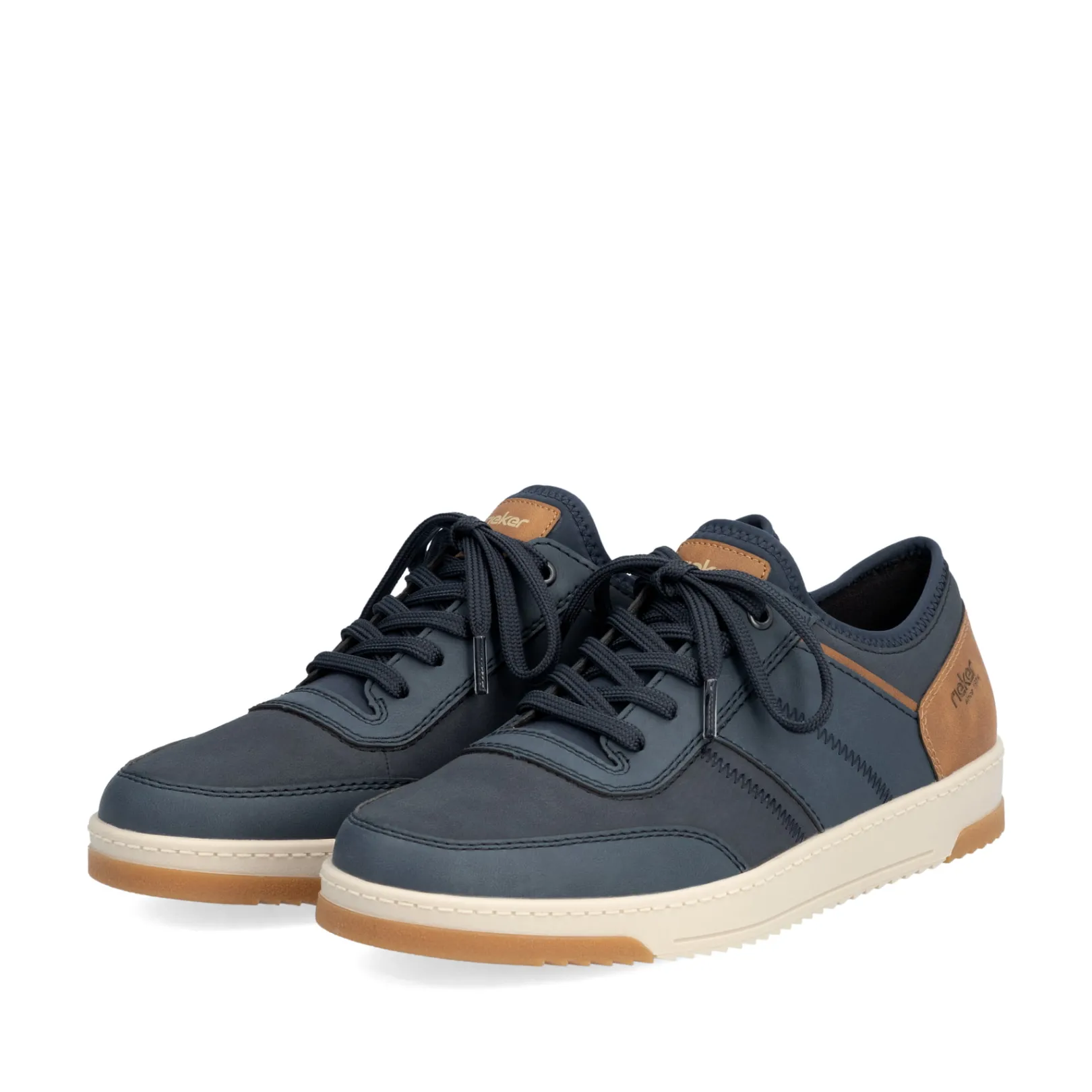 Rieker Sneaker<Herren Sneaker Low pazifik-nougatbraun Blau