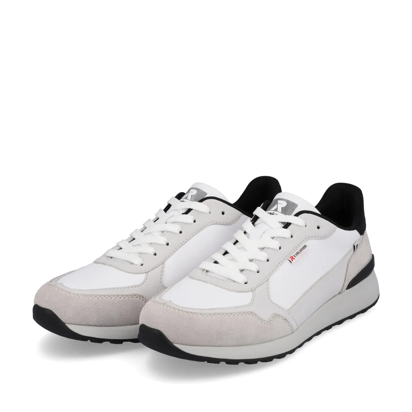 Rieker Sneaker<Herren Sneaker Low pearl-white grey Weiss