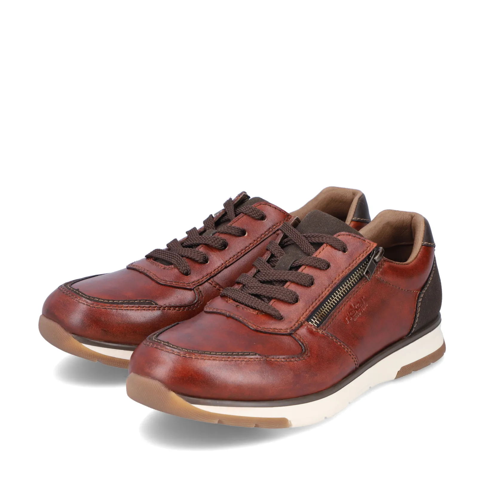 Rieker Sneaker<Herren Sneaker Low rot Braun