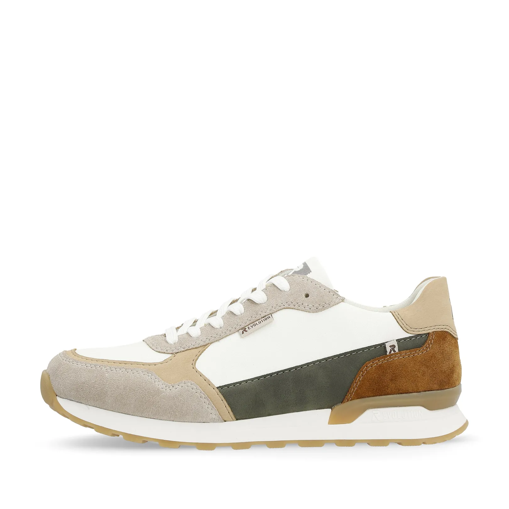 Rieker Sneaker<Herren Sneaker Low sand- swan-white Beige