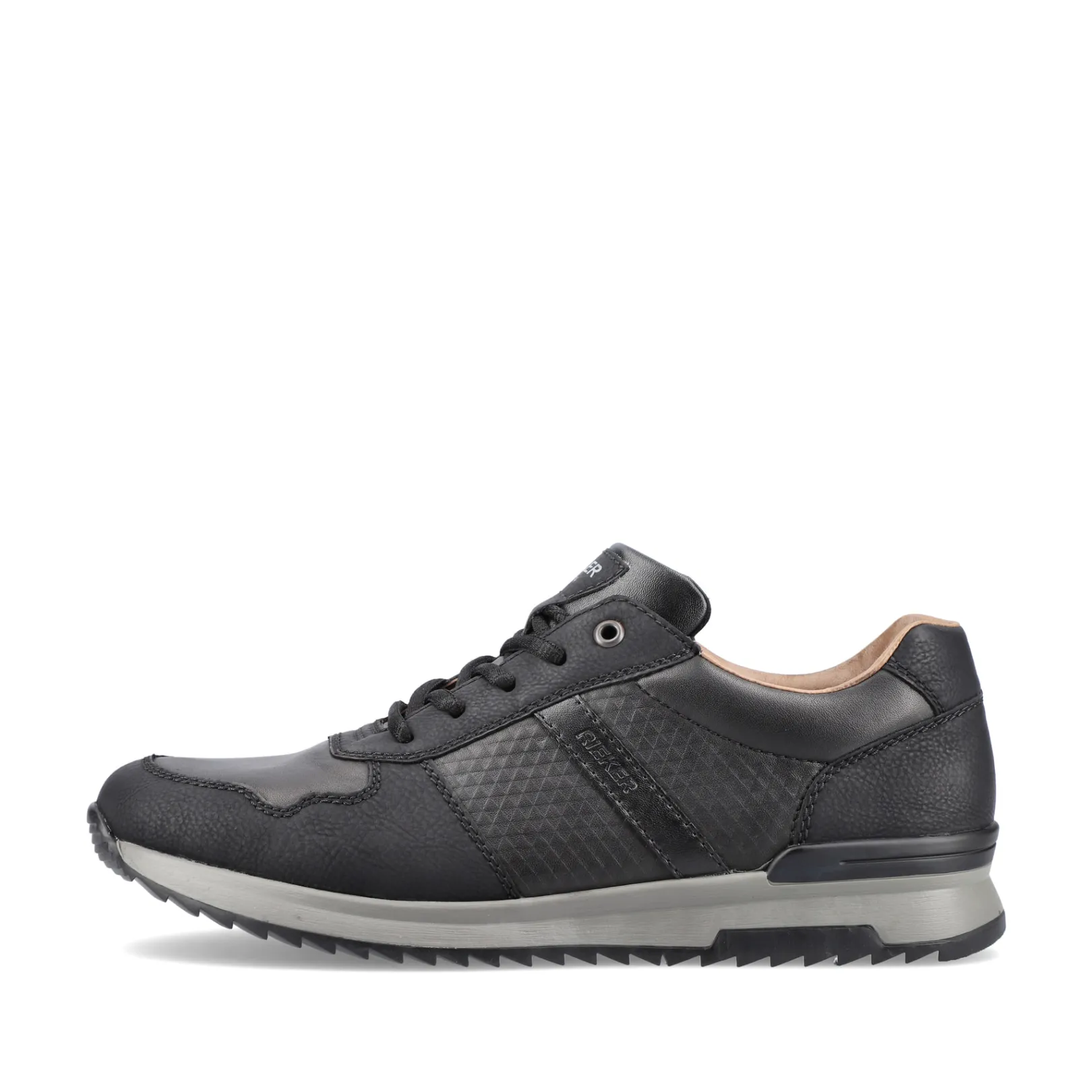 Rieker Sneaker<Herren Sneaker Low tief Schwarz