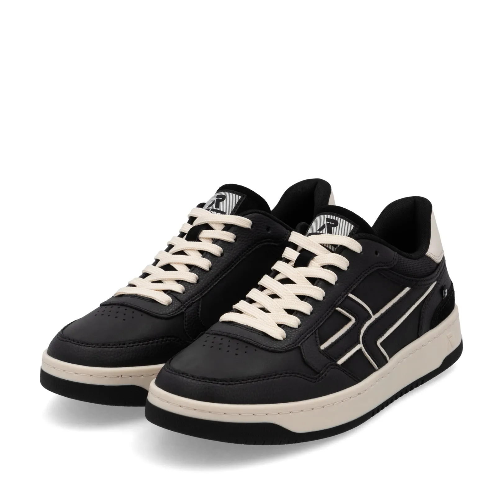 Rieker Sneaker<Herren Sneaker Low urban-weiß Schwarz