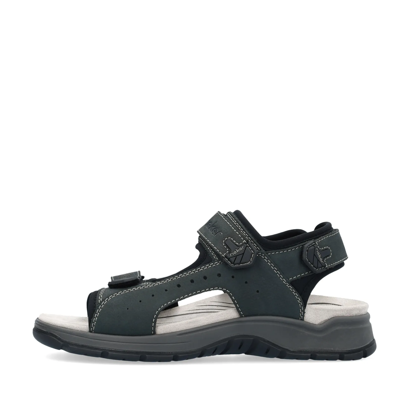 Rieker Sandalen<Herren Trekkingsandalen grau Blau