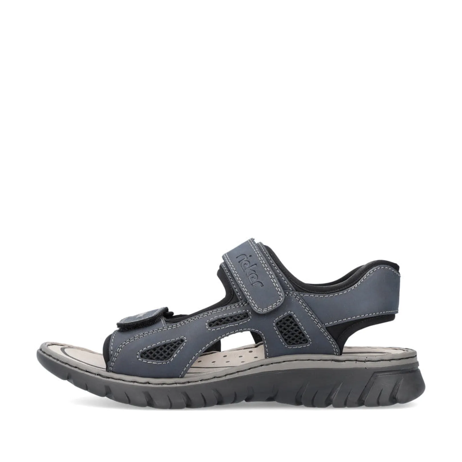 Rieker Sandalen<Herren Trekkingsandalen grau Blau