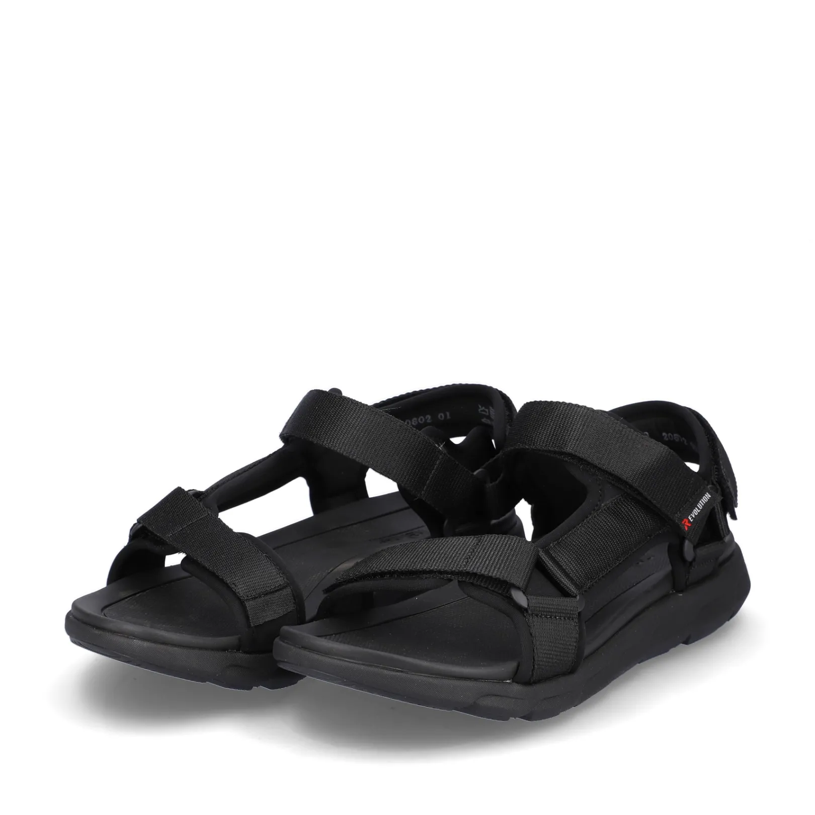 Rieker Sandalen<Herren Trekkingsandalen deep black Schwarz