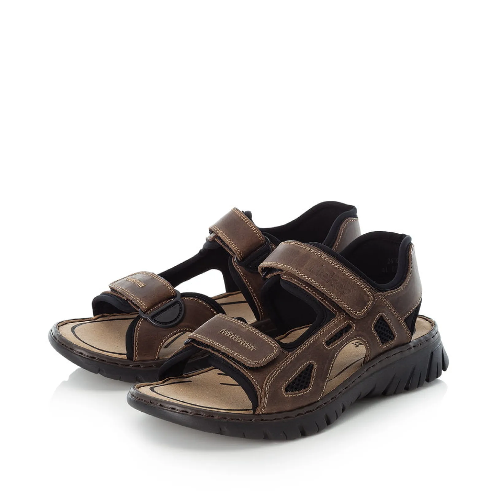 Rieker Sandalen<Herren Trekkingsandalen dunkel Braun