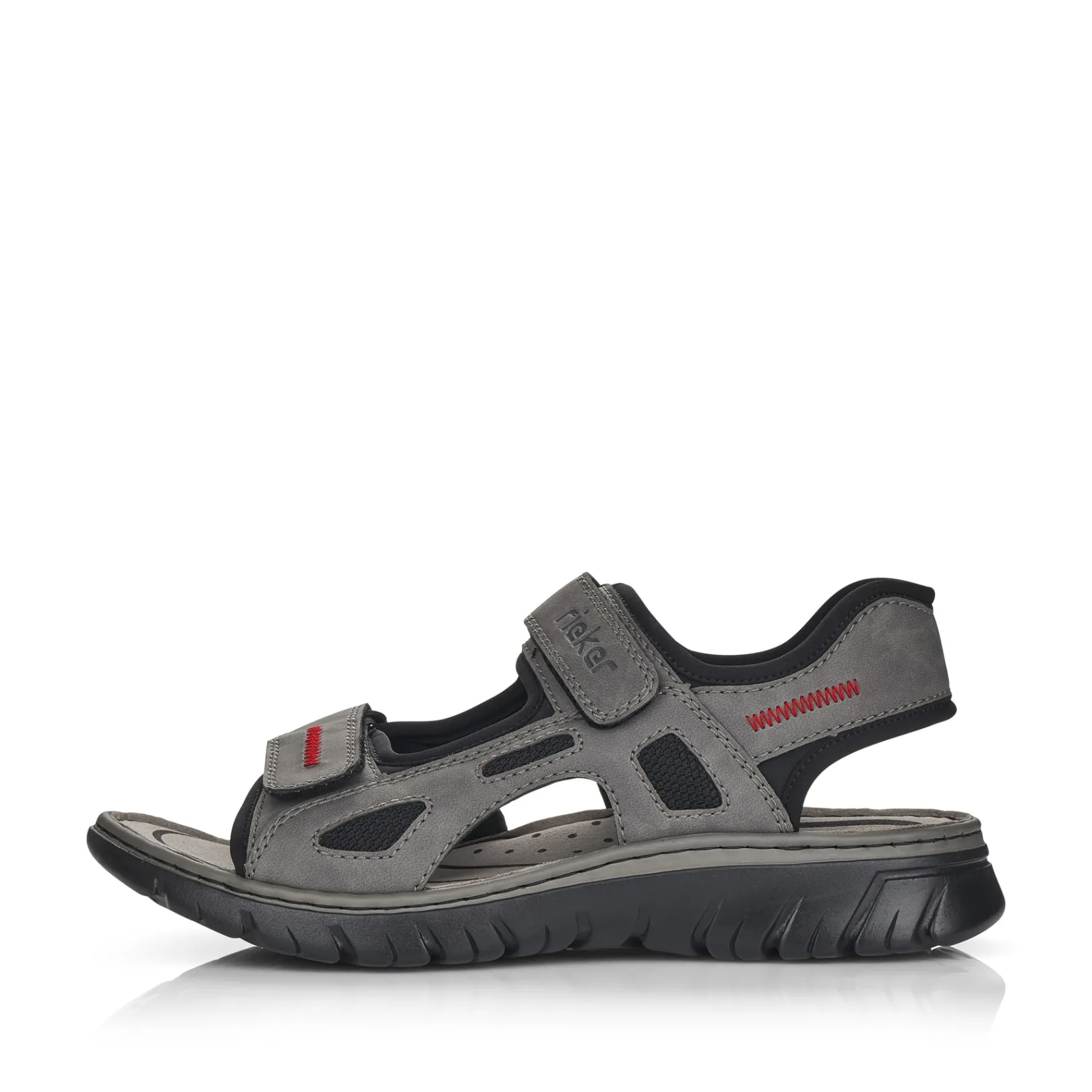 Rieker Sandalen<Herren Trekkingsandalen felsen Grau