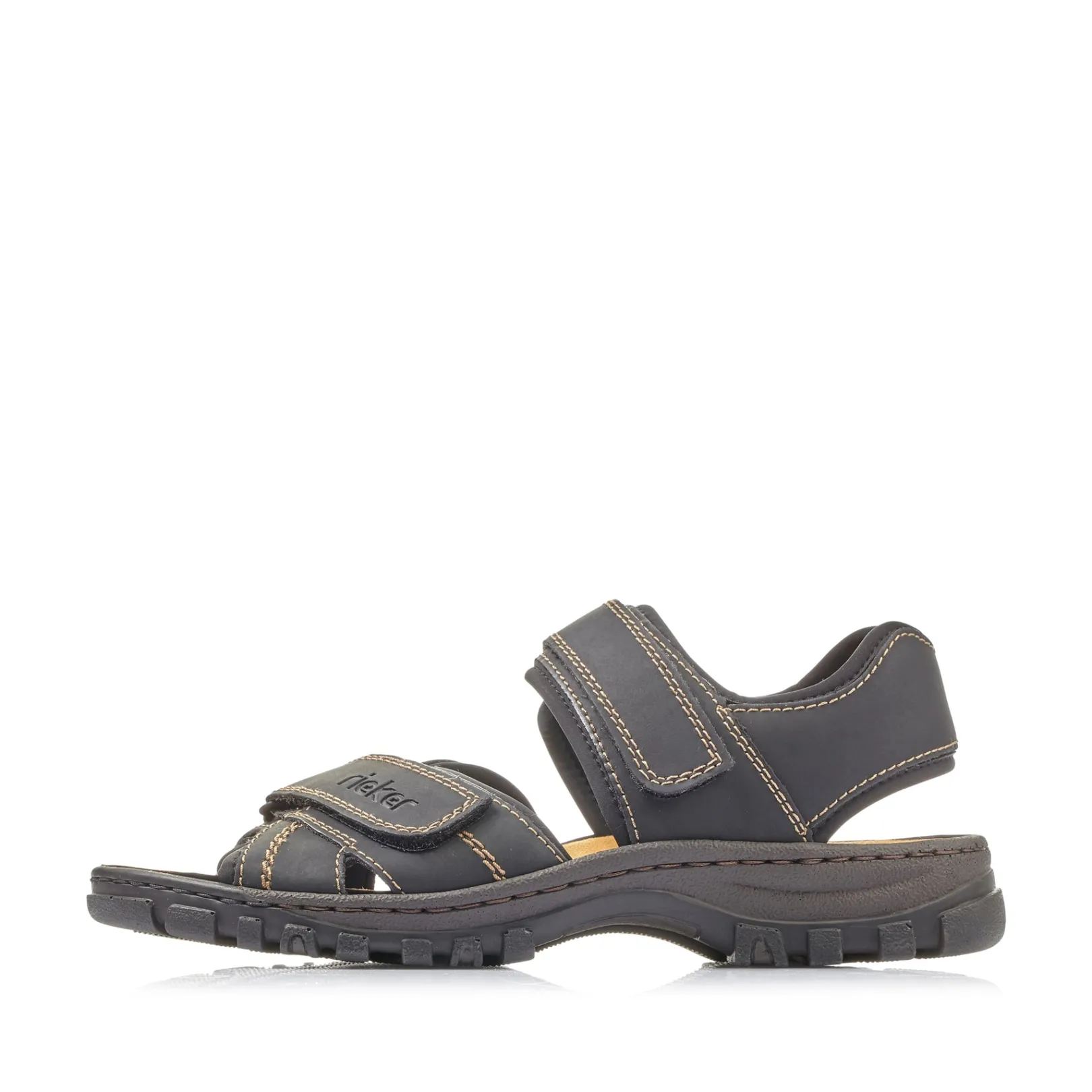 Rieker Sandalen<Herren Trekkingsandalen graphit Schwarz